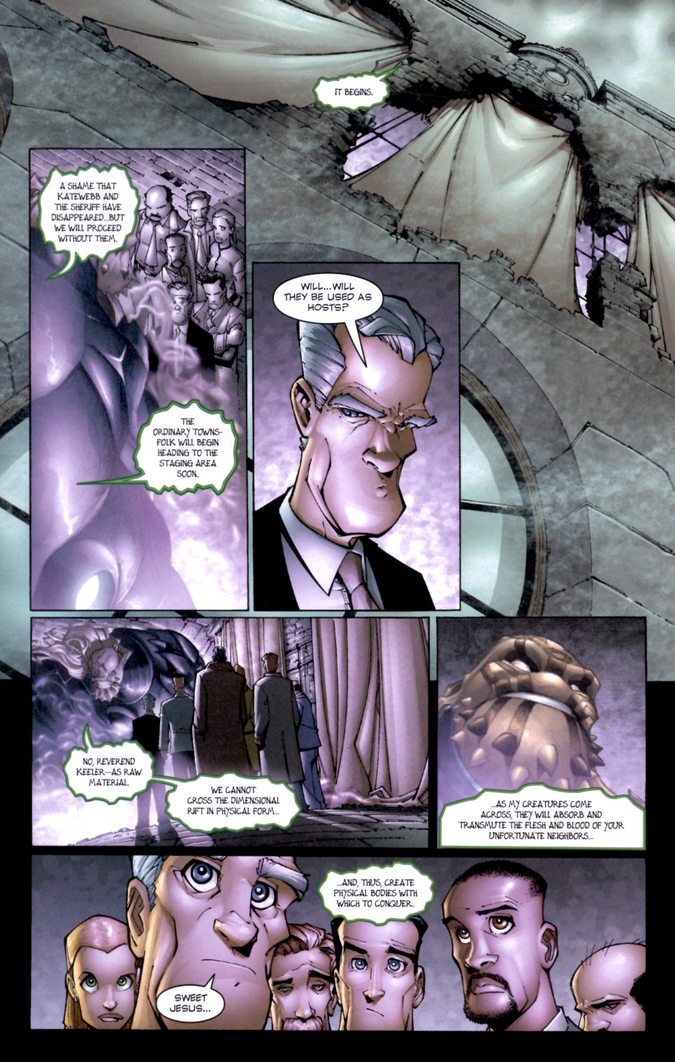 Read online Out There comic -  Issue #6 - 7