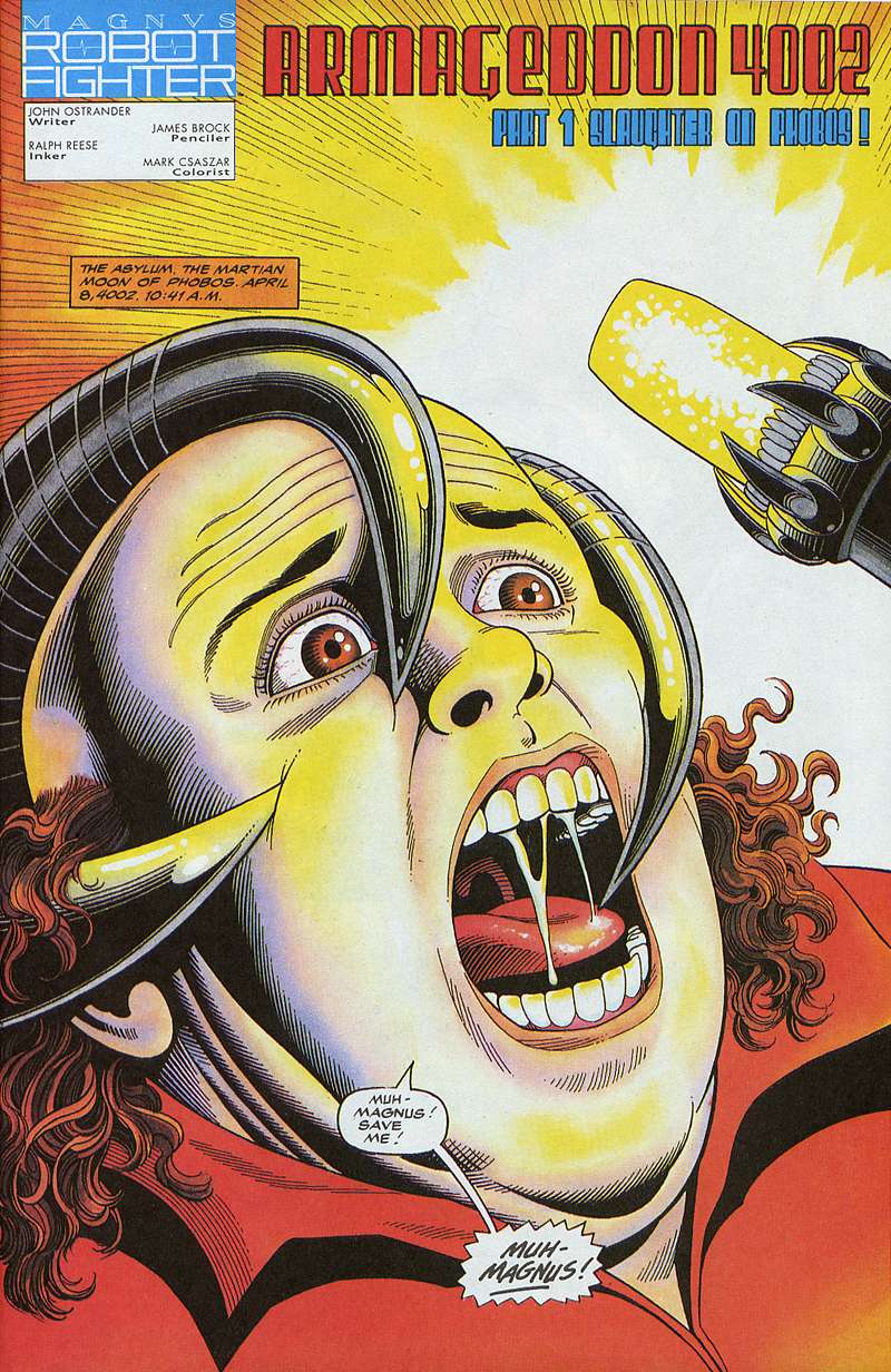 Read online Magnus Robot Fighter (1991) comic -  Issue #21 - 2