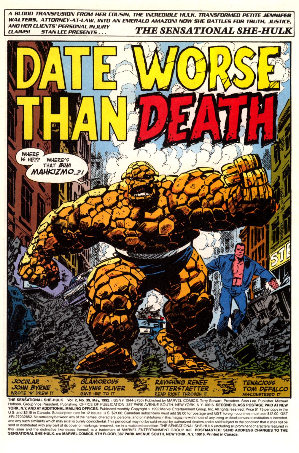 Read online The Sensational She-Hulk comic -  Issue #39 - 2