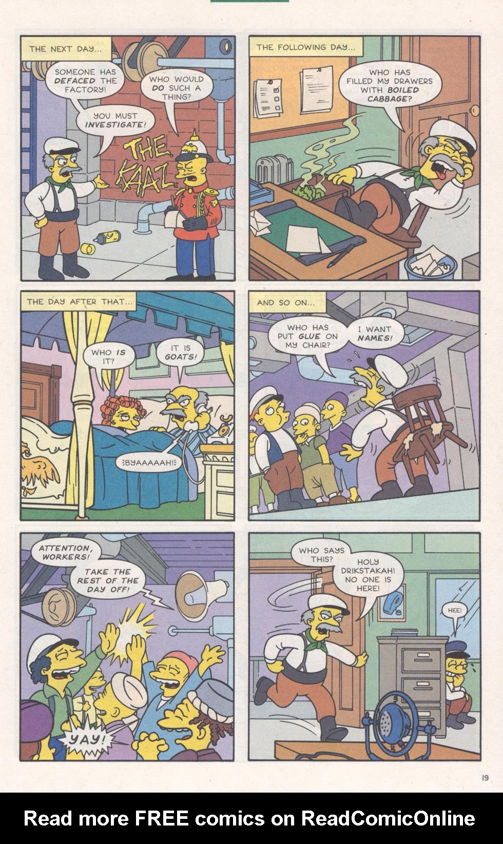 Read online Simpsons Comics comic -  Issue #96 - 20
