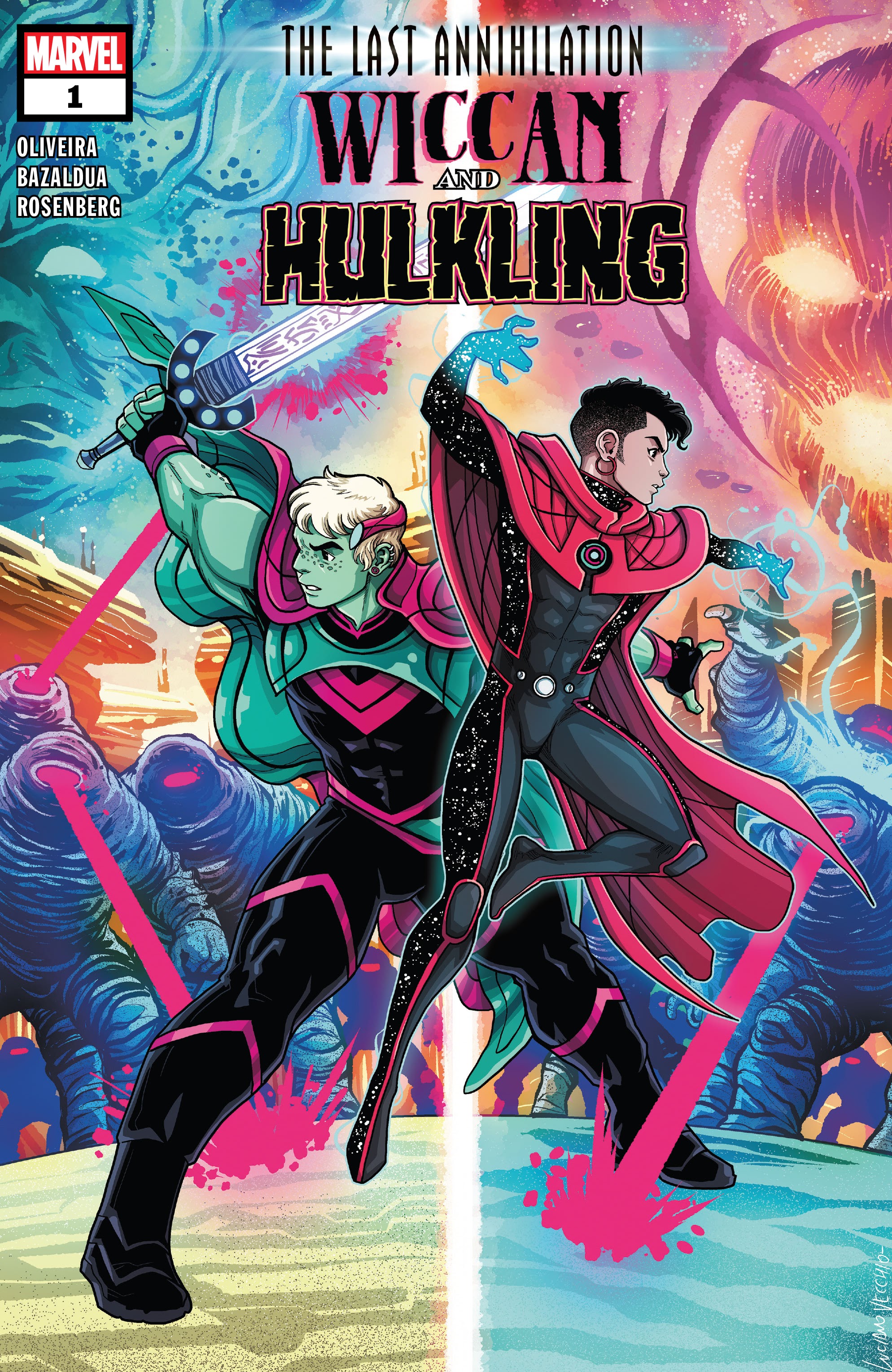 Read online The Last Annihilation comic -  Issue # Wiccan & Hulkling - 1