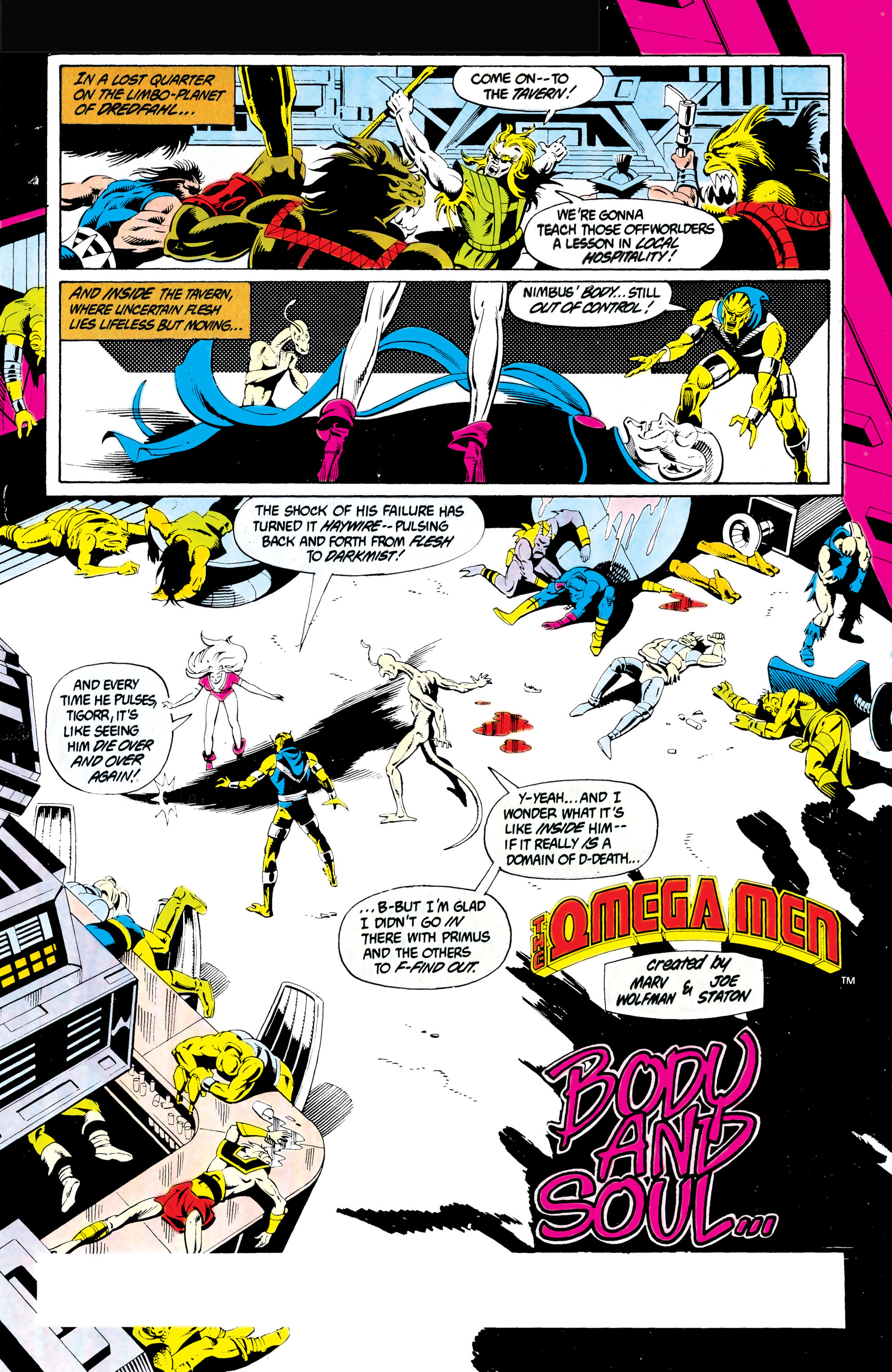 The Omega Men (1983) Issue #23 #25 - English 2