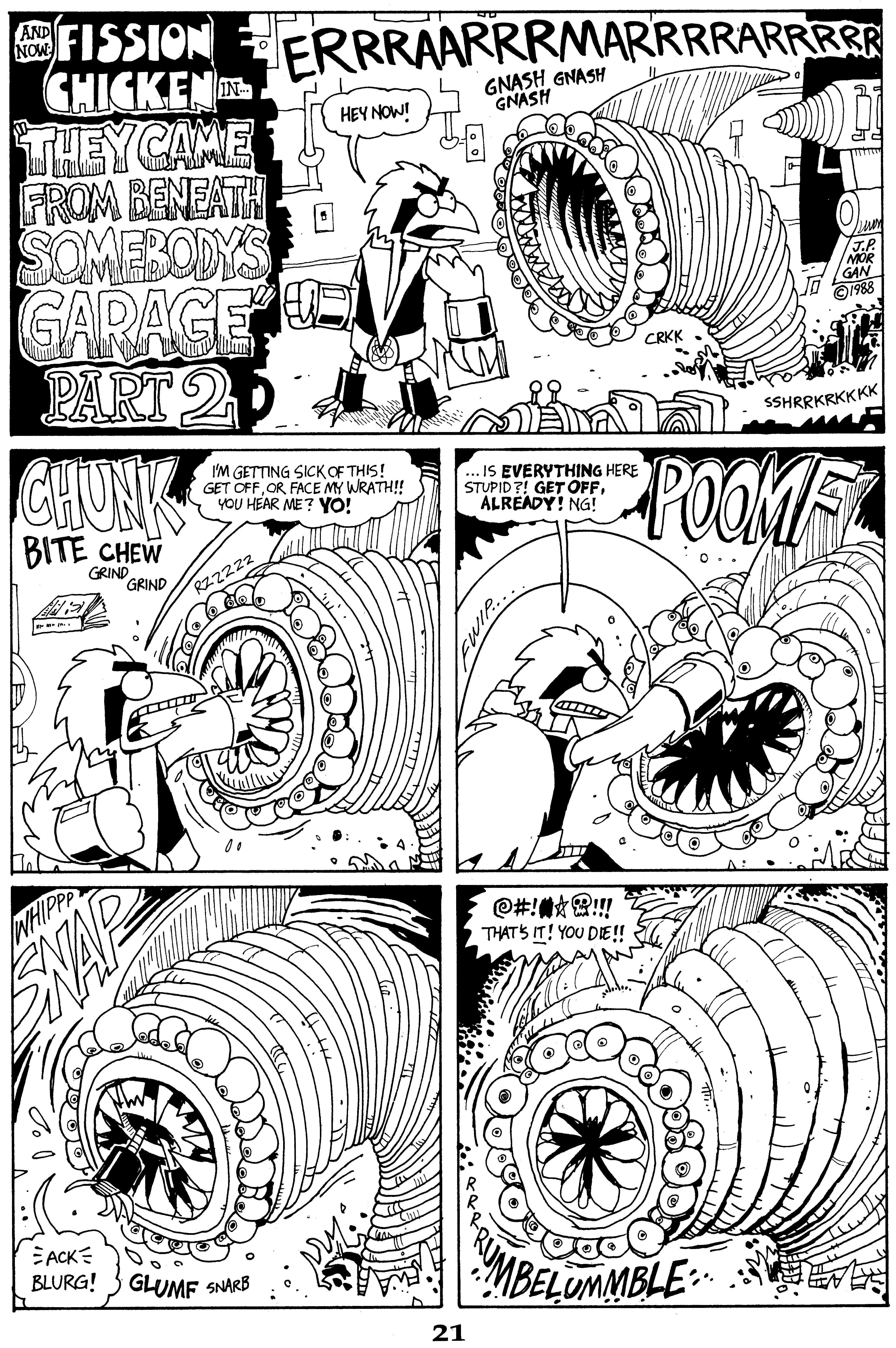 Read online Critters comic -  Issue #36 - 23