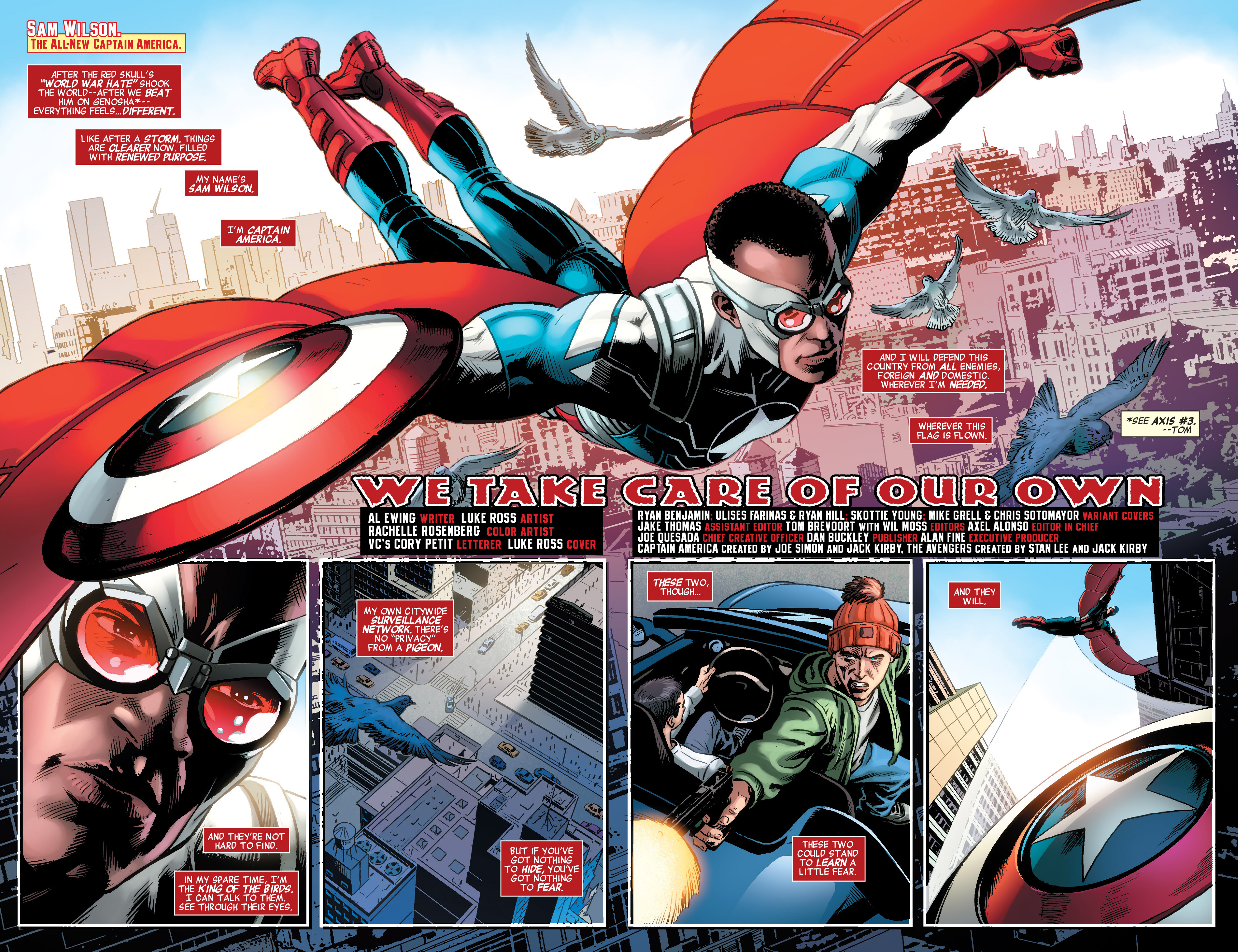 Read online Captain America and the Mighty Avengers comic -  Issue #1 - 4