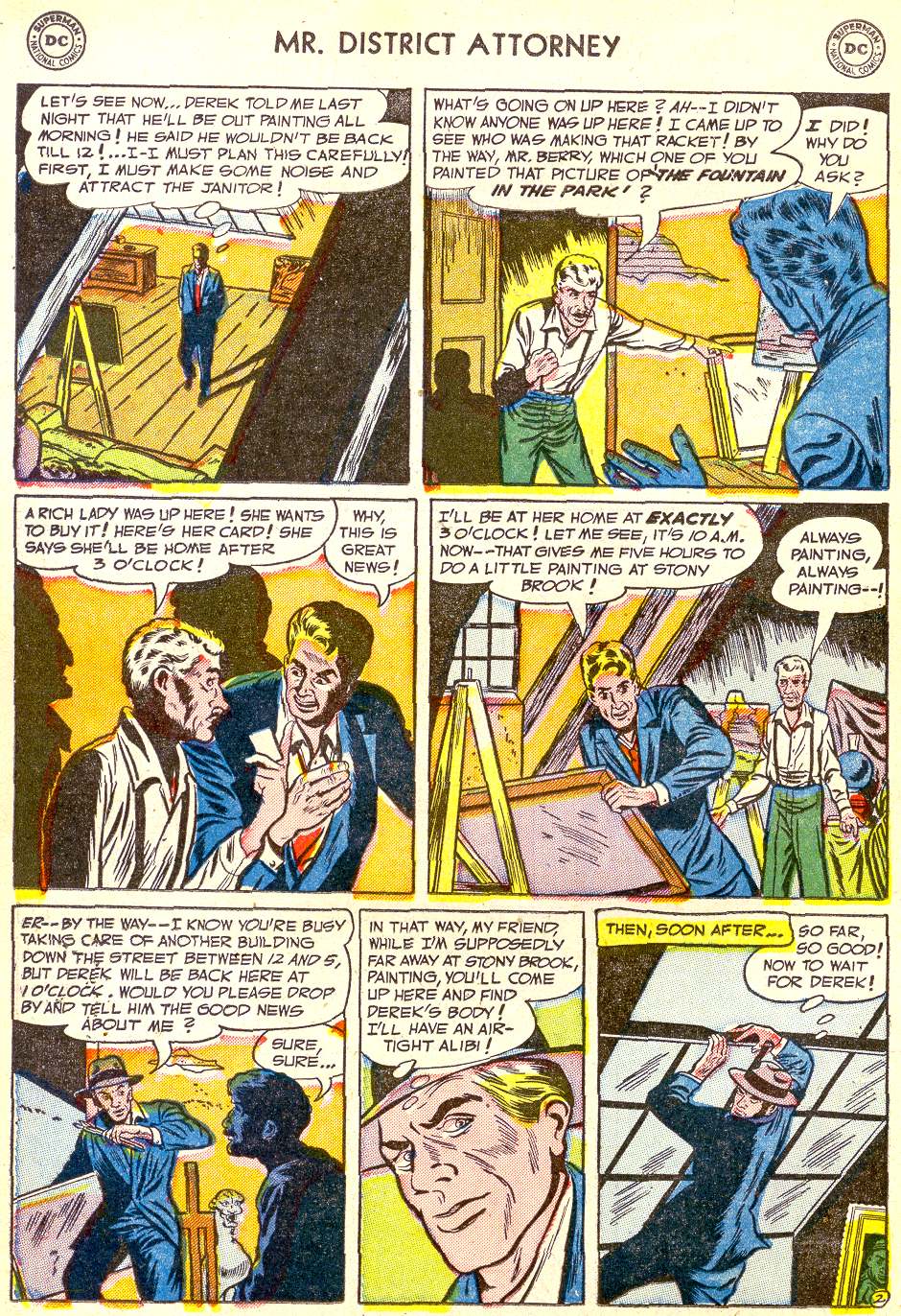 Read online Mr. District Attorney comic -  Issue #35 - 22