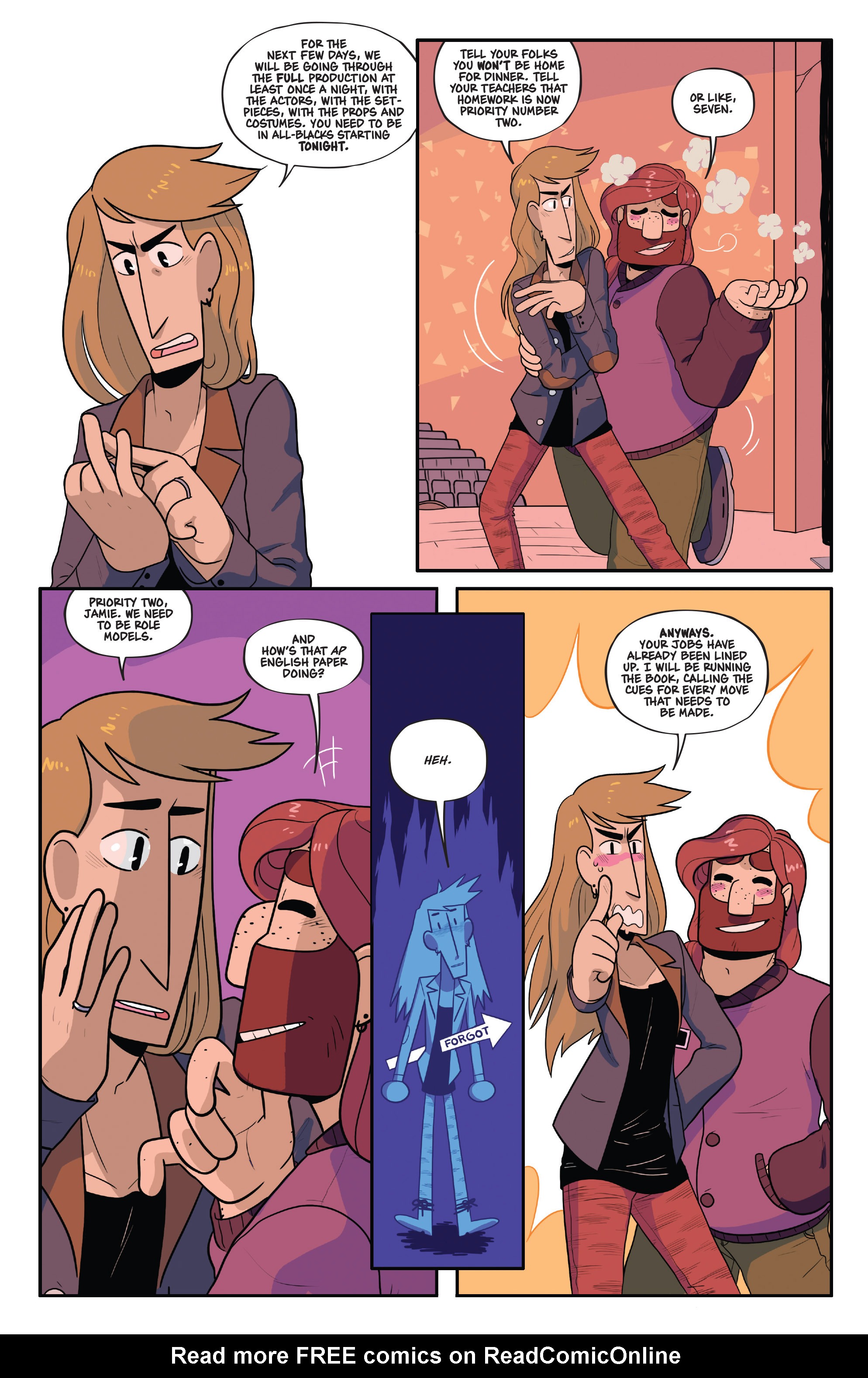 Read online The Backstagers comic -  Issue #3 - 8