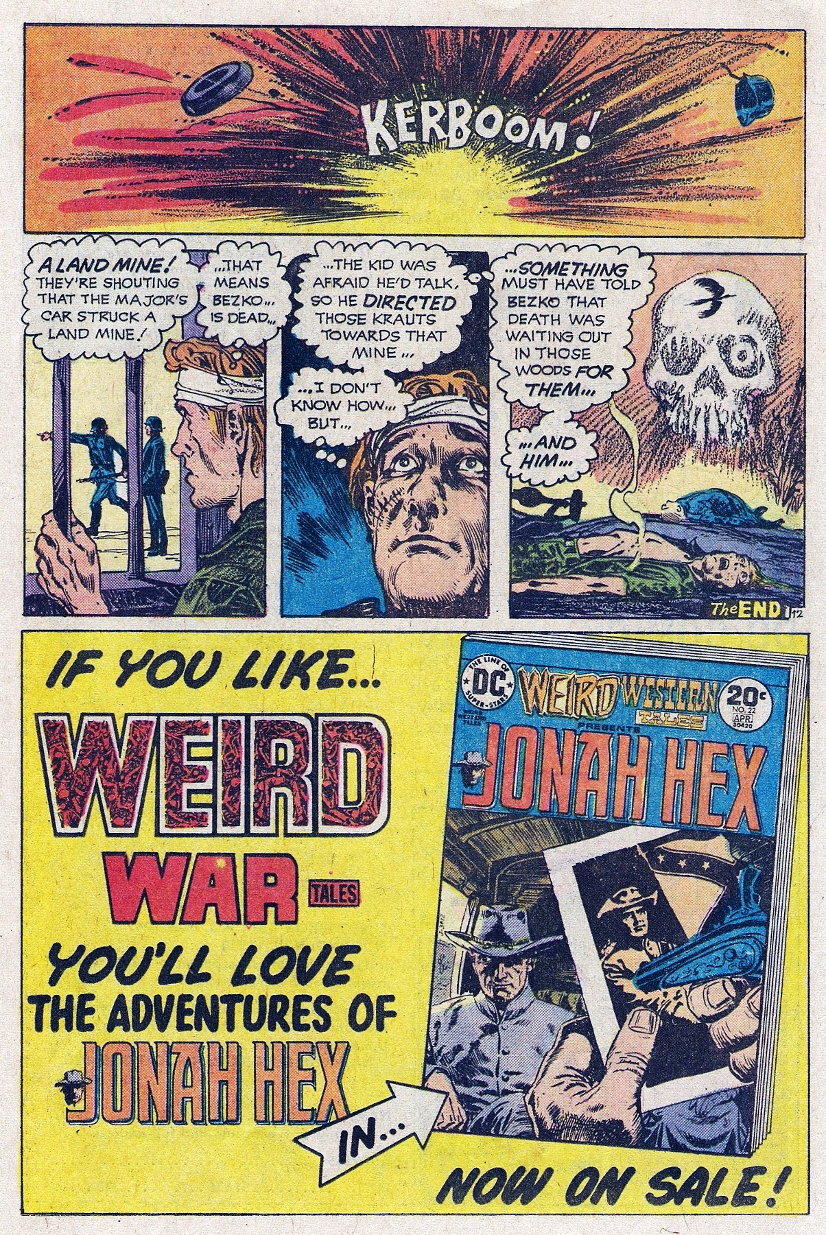 Read online Weird War Tales (1971) comic -  Issue #23 - 17