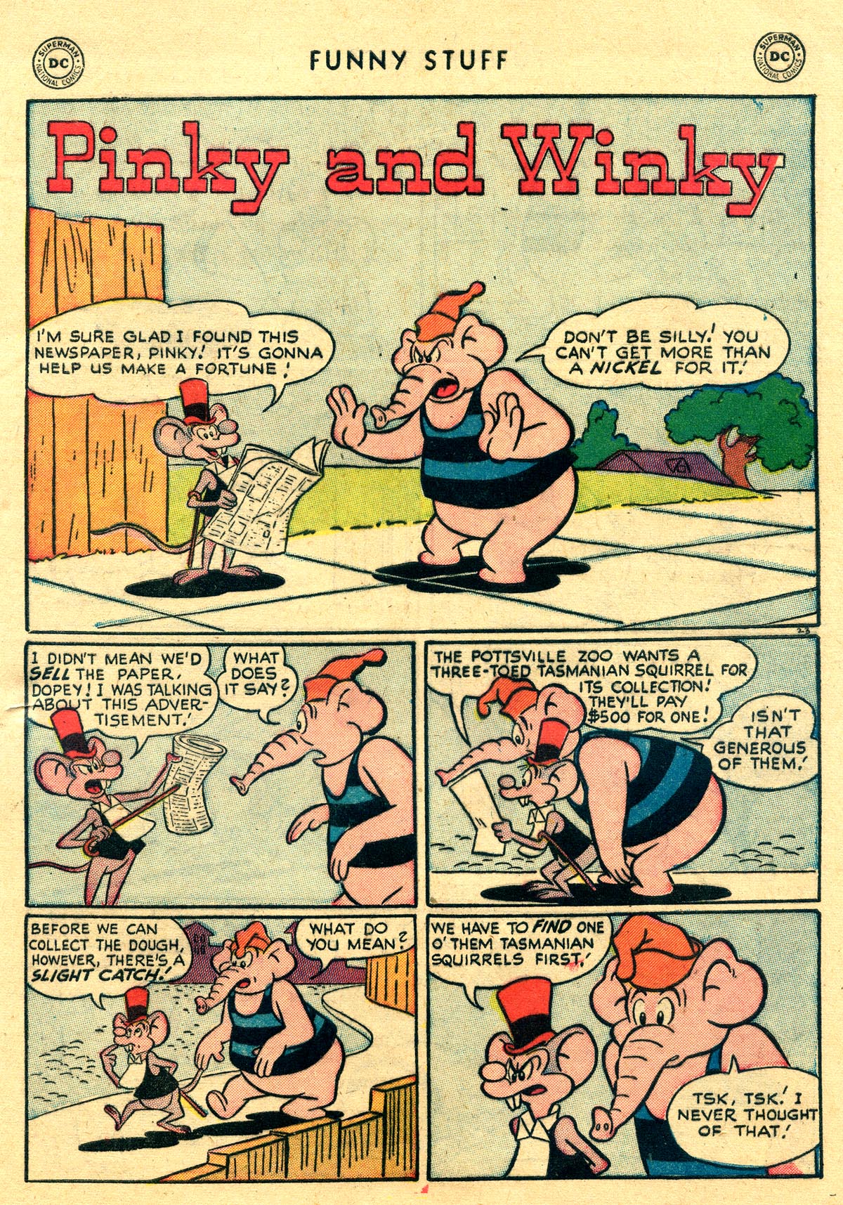 Read online Funny Stuff comic -  Issue #75 - 29