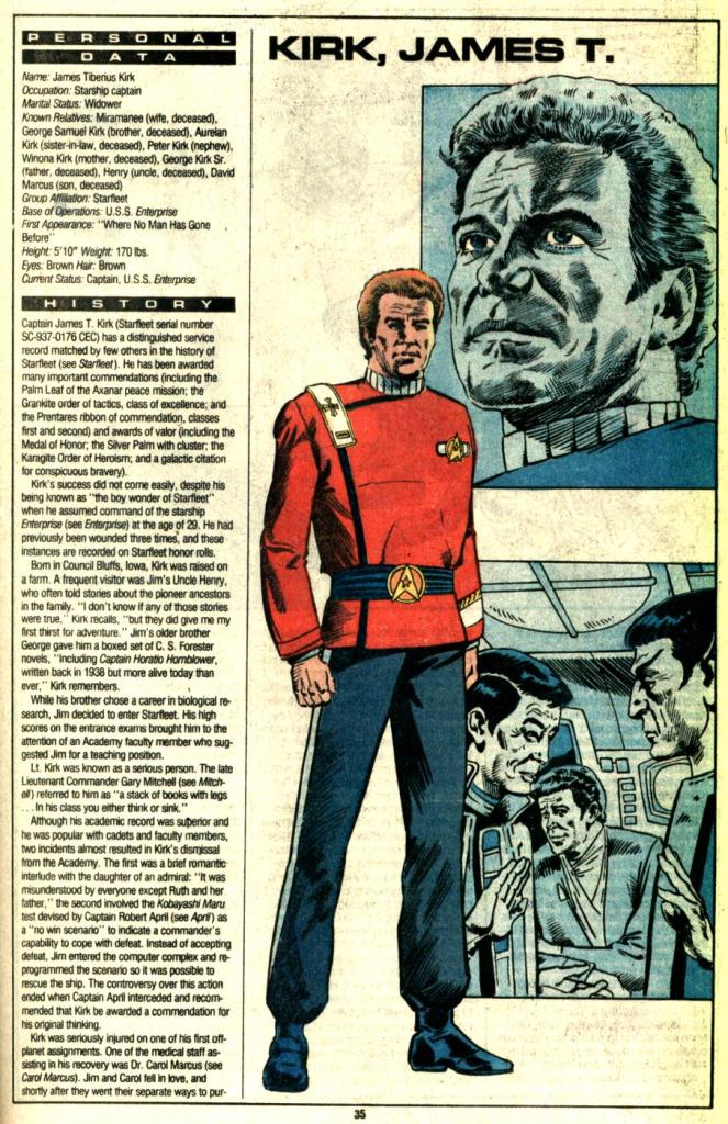 Read online Who's Who in Star Trek comic -  Issue #1 - 36