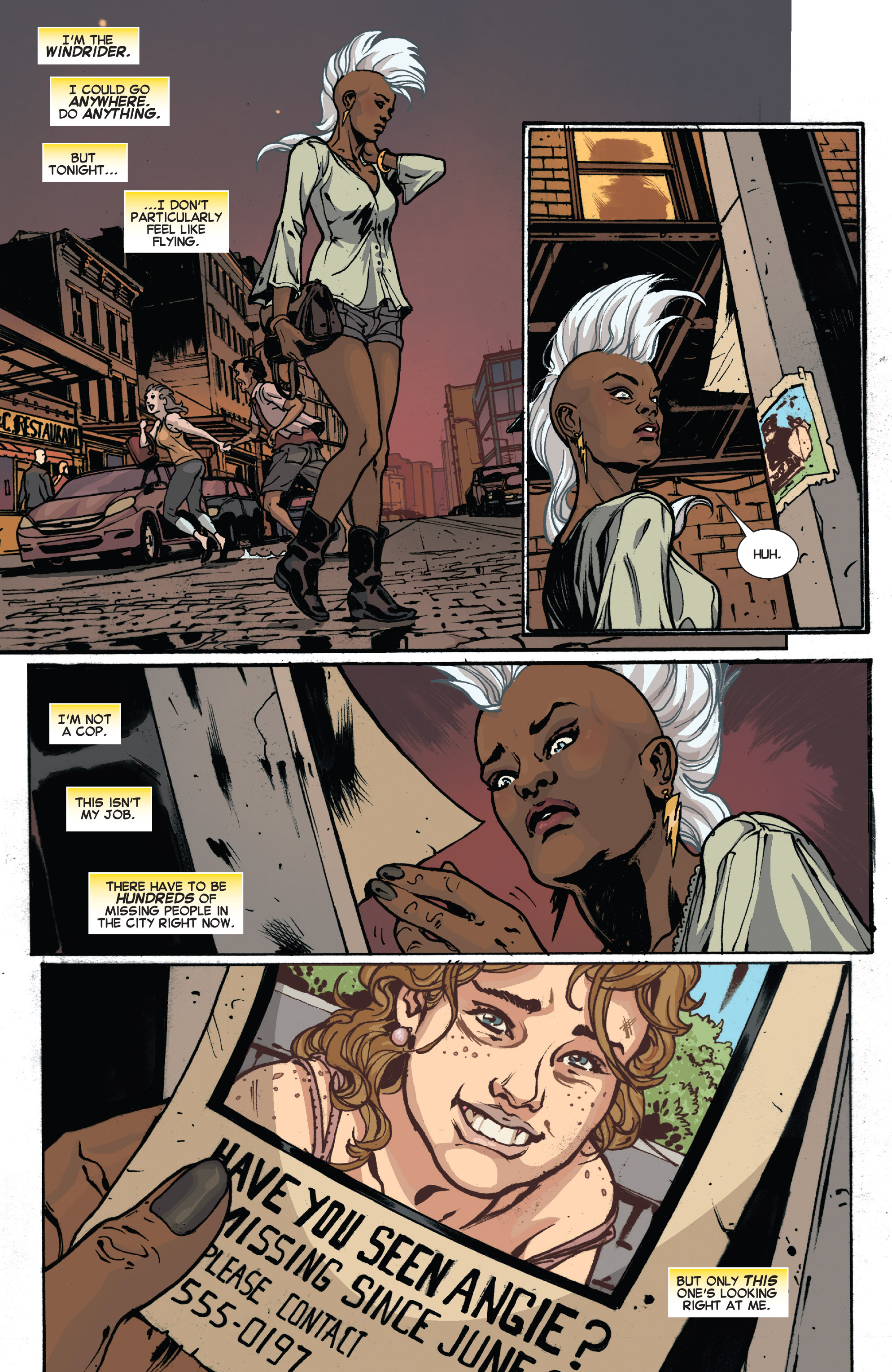 Read online Storm comic -  Issue #2 - 7