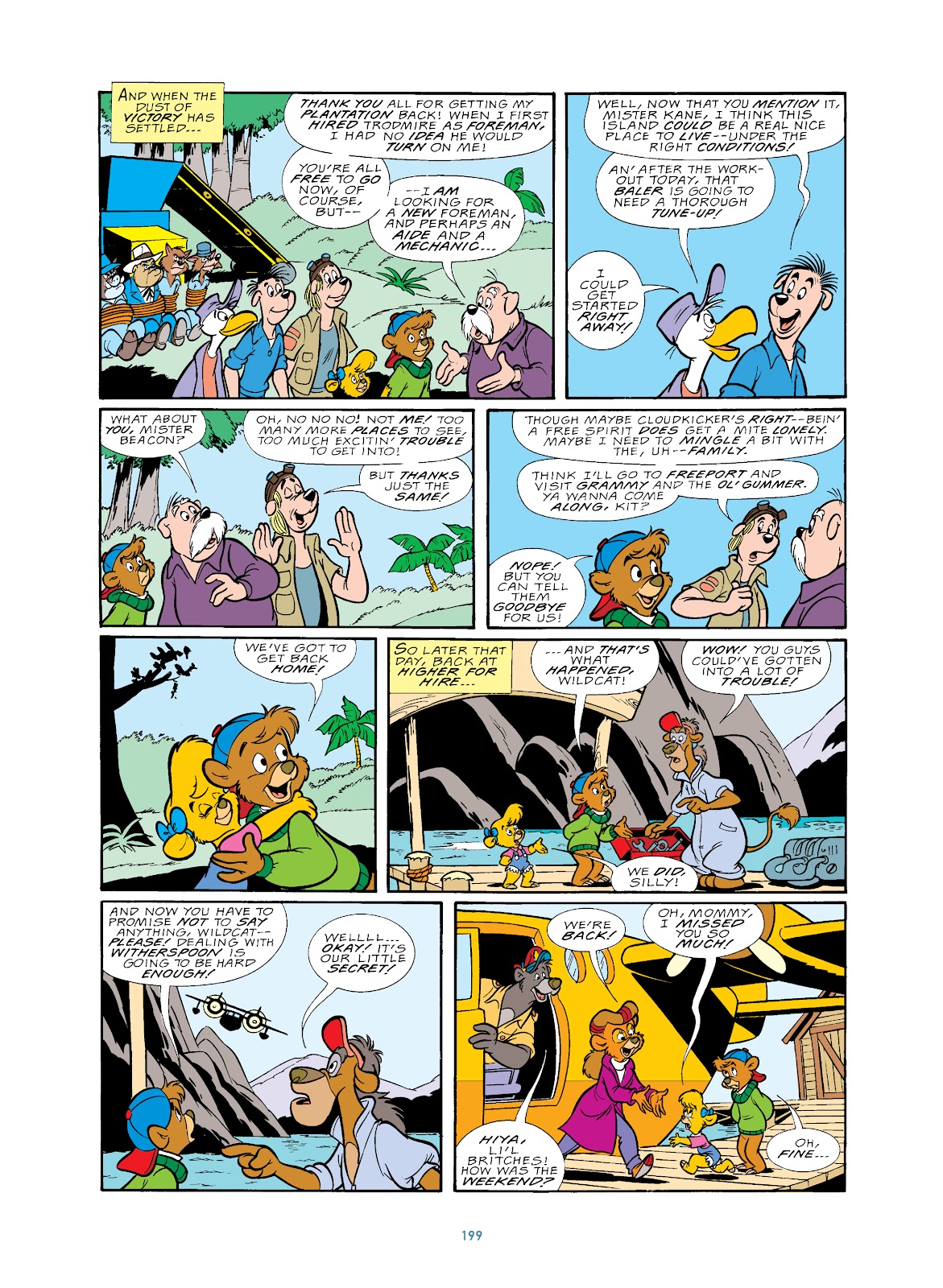 The Disney Afternoon Adventures Vol. 2 – TaleSpin – Flight of the Sky-Raker issue TPB (Part 2) - Page 104