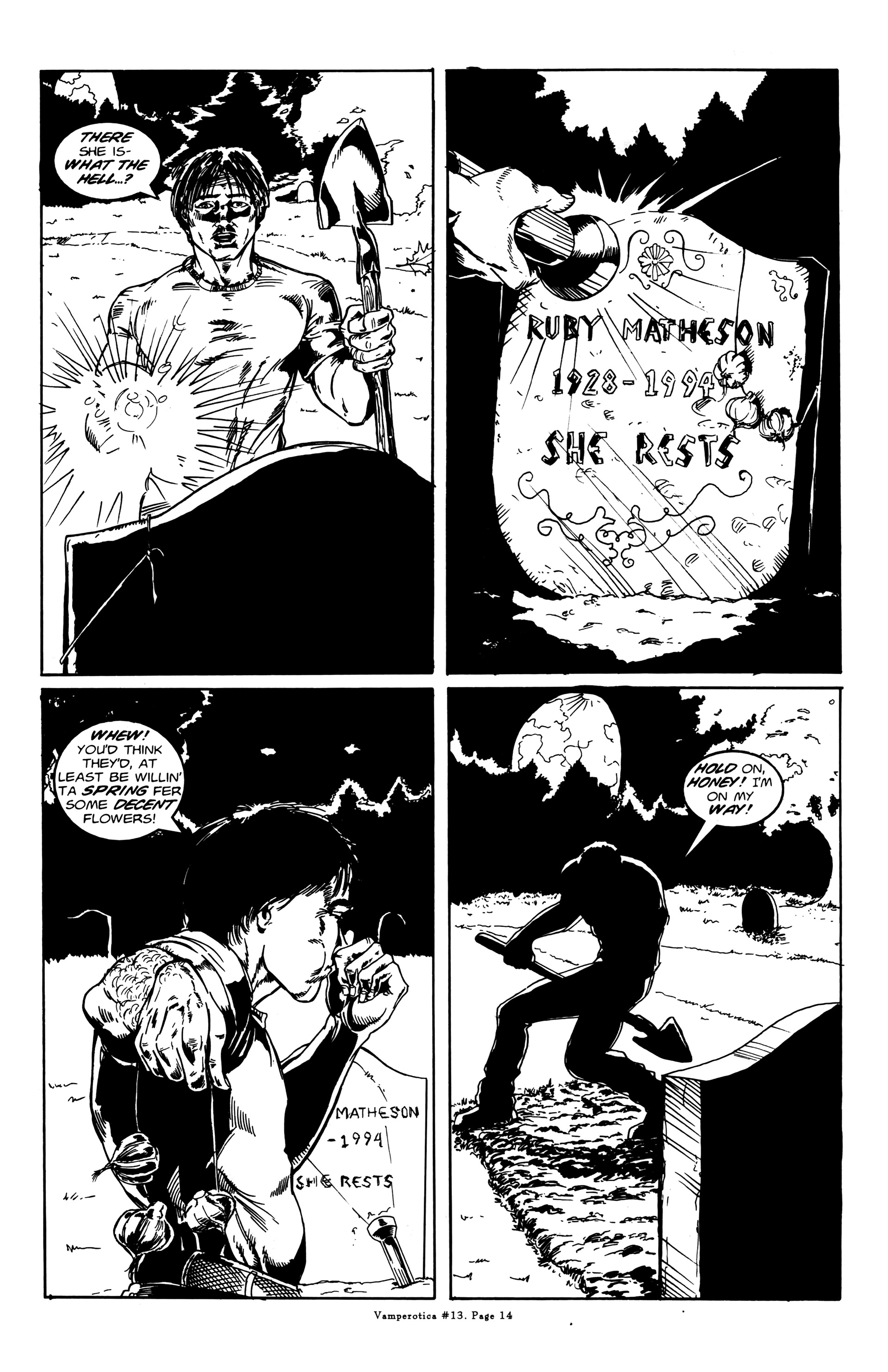 Read online Vamperotica comic -  Issue #13 - 16