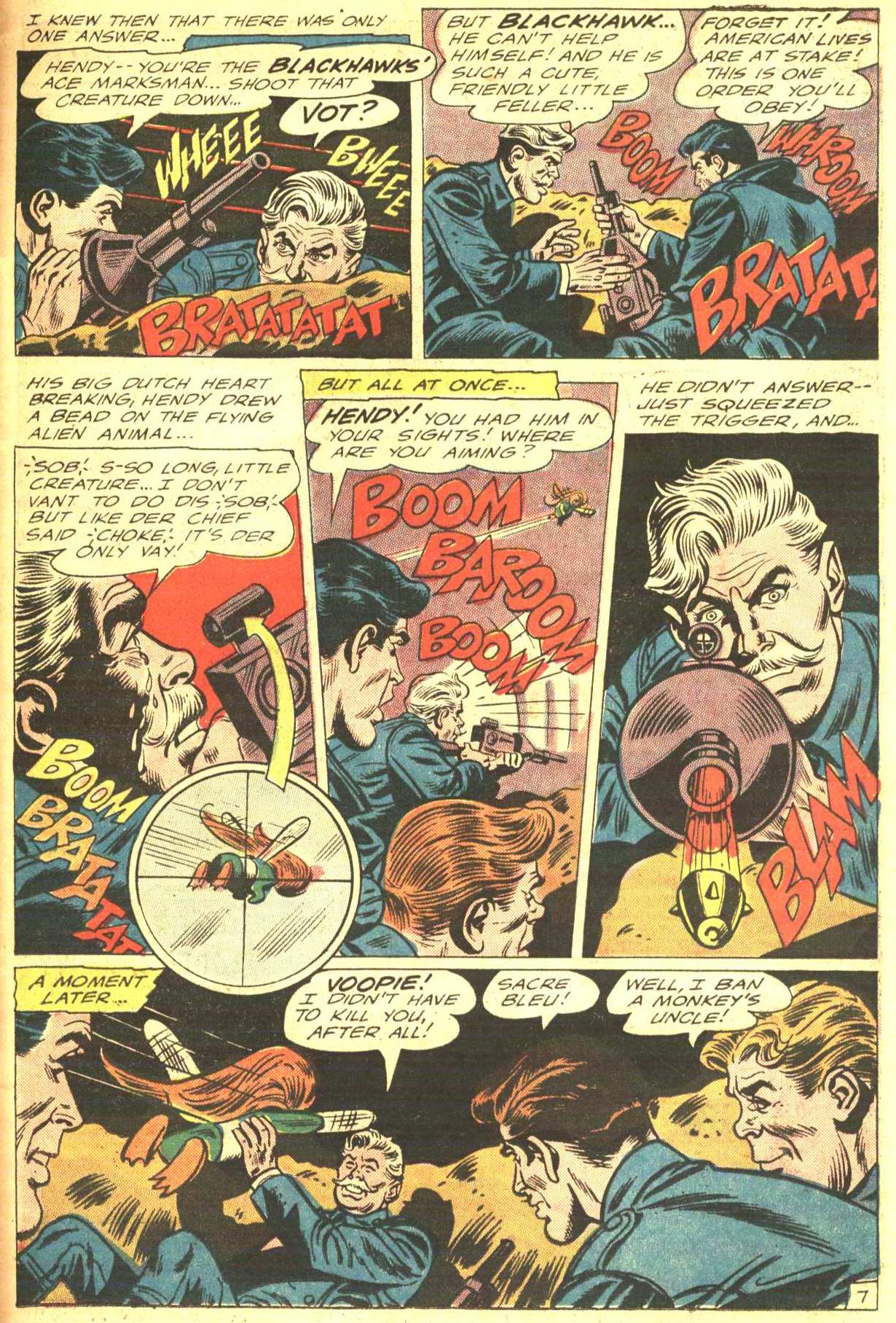 Read online Blackhawk (1957) comic -  Issue #214 - 29