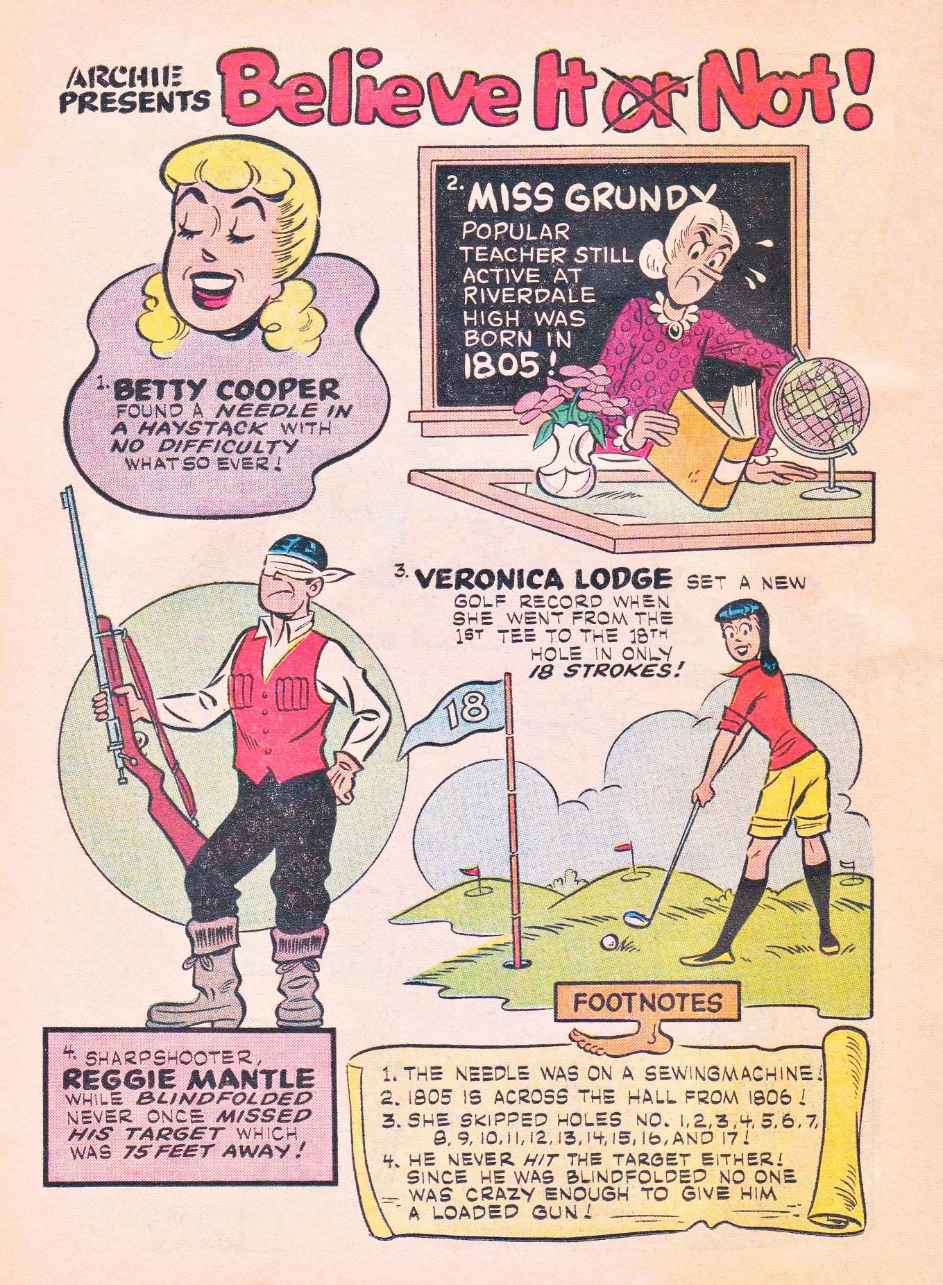Read online Archie's Pals 'N' Gals (1952) comic -  Issue #19 - 74