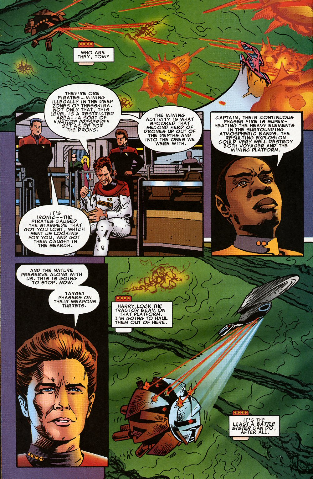Read online Star Trek: Voyager comic -  Issue #13 - 28