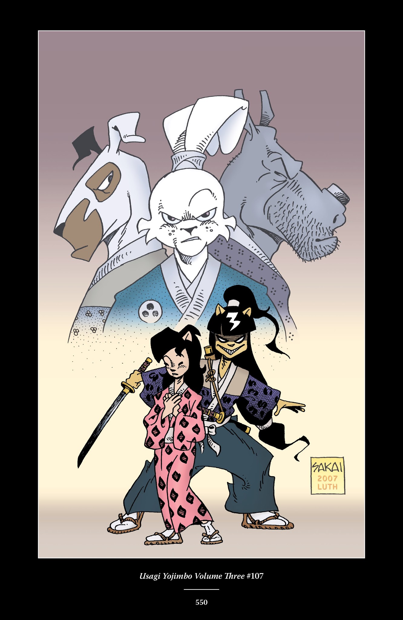 Read online The Usagi Yojimbo Saga comic -  Issue # TPB 6 - 545