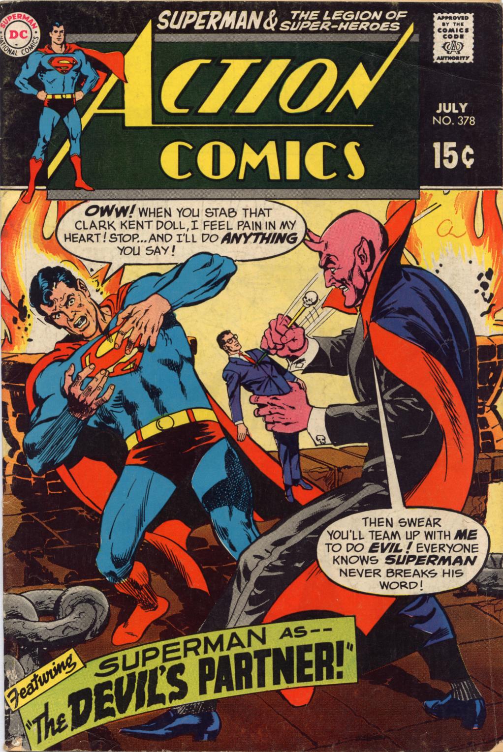 Read online Action Comics (1938) comic -  Issue #378 - 1