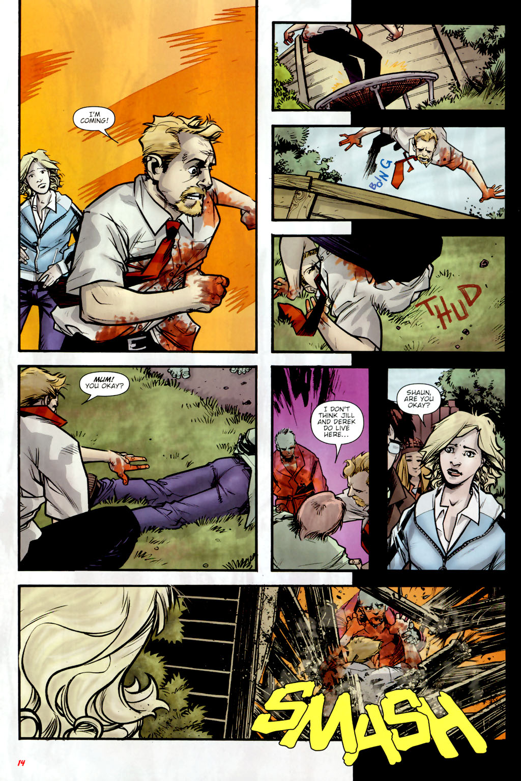 Read online Shaun of the Dead (2005) comic -  Issue #3 - 16