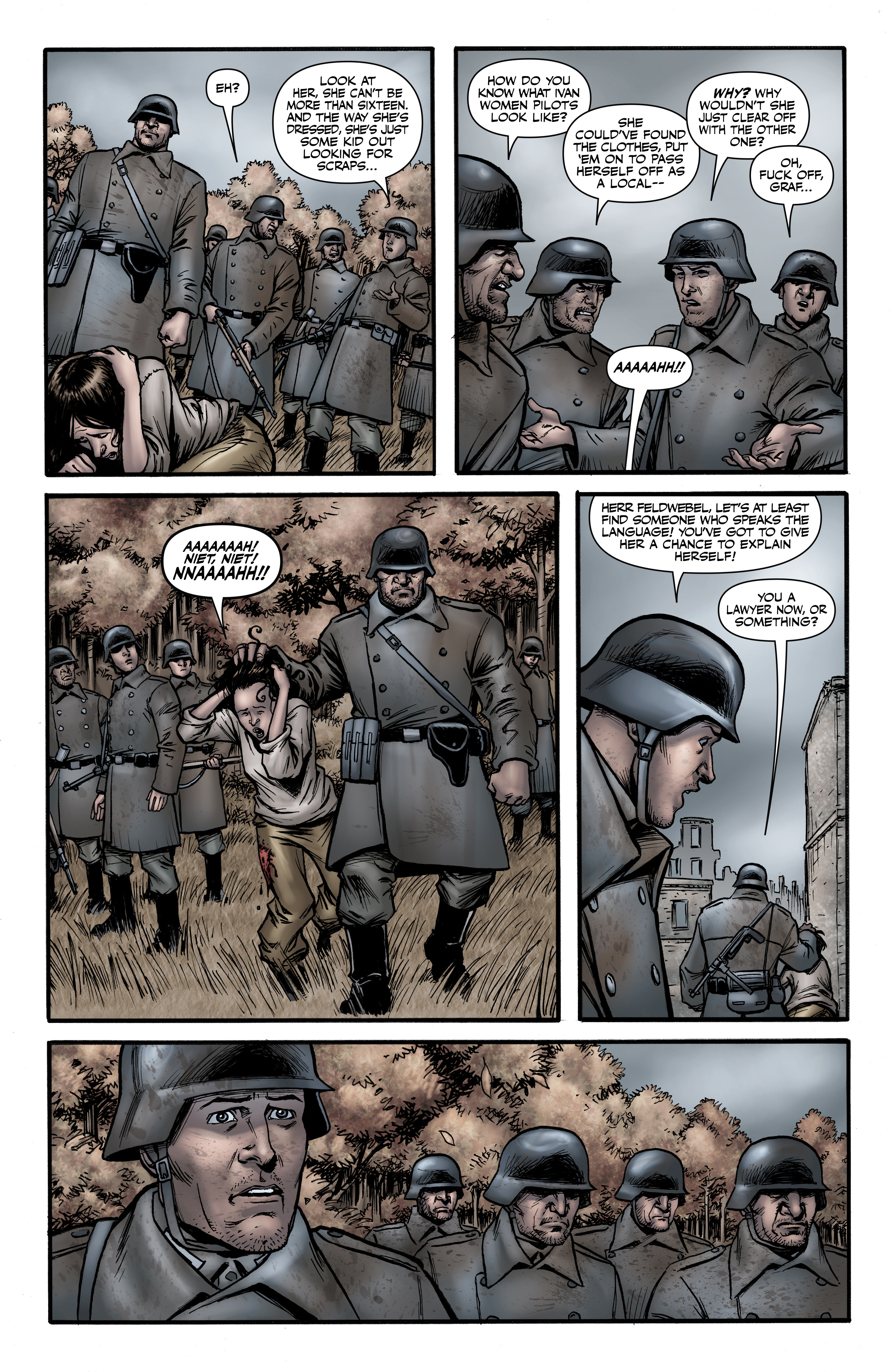 Read online Battlefields: The Night Witches comic -  Issue # TPB - 41