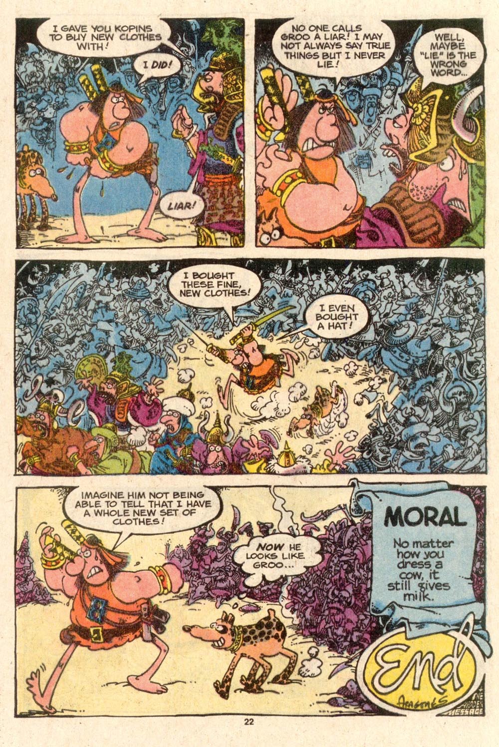 Read online Sergio Aragonés Groo the Wanderer comic -  Issue #46 - 24