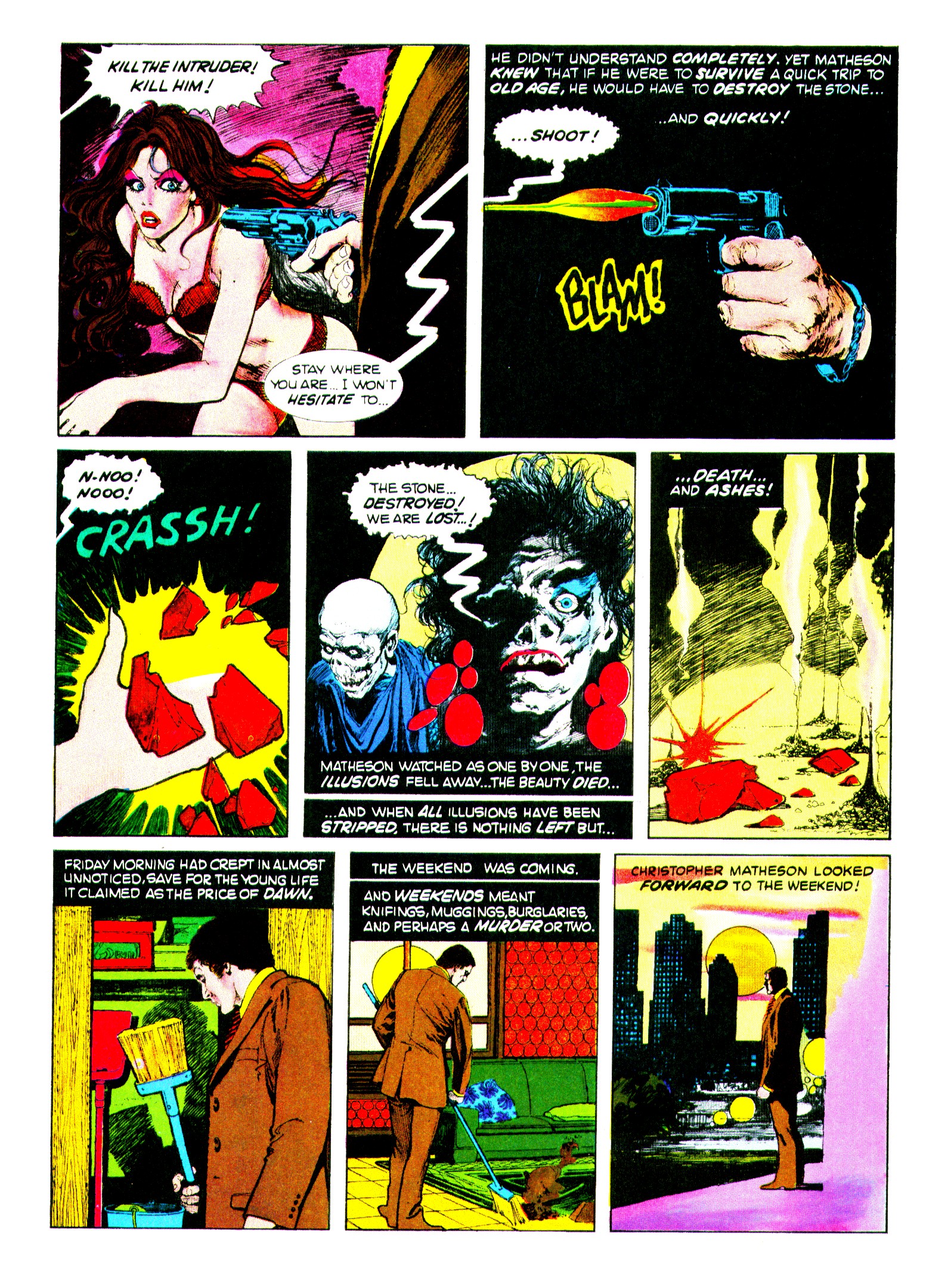 Read online Vampirella (1969) comic -  Issue #49 - 50