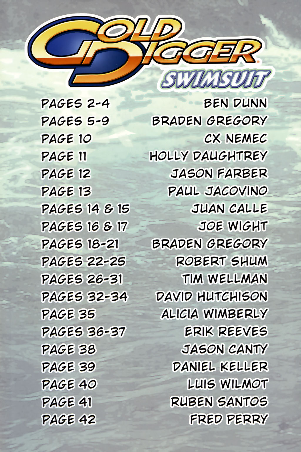 Read online Gold Digger Swimsuit Special comic -  Issue #11 - 3