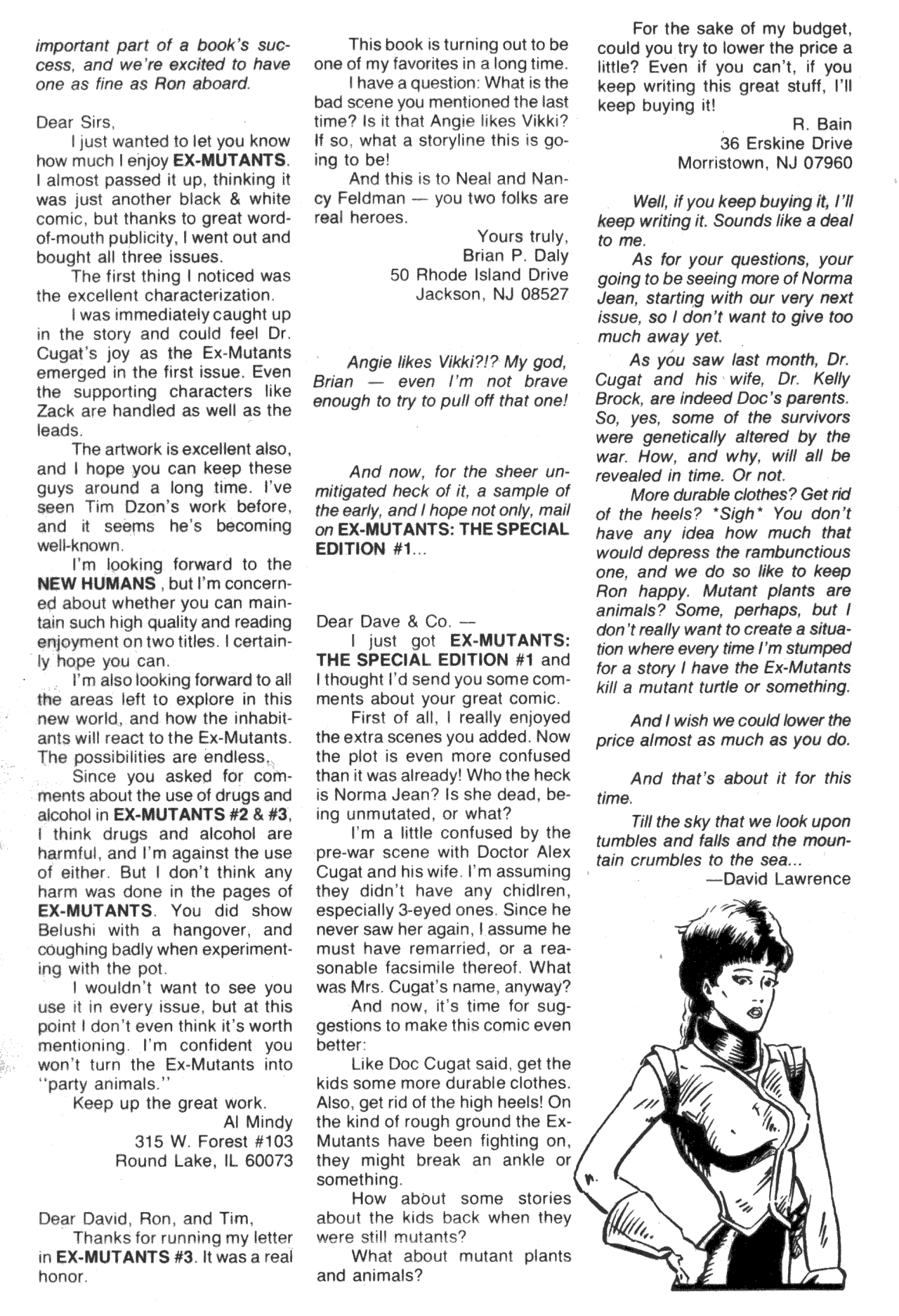Read online Ex-Mutants (1986) comic -  Issue #6 - 31