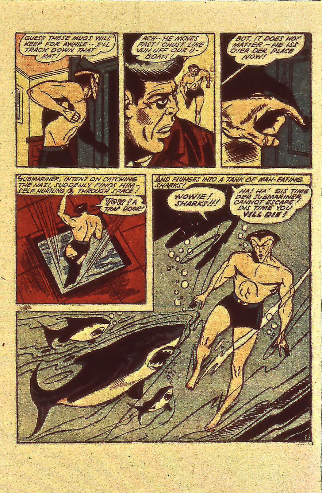 Read online Sub-Mariner Comics comic -  Issue #13 - 23