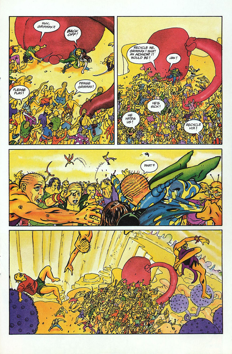Read online Warriors of Plasm comic -  Issue #8 - 18