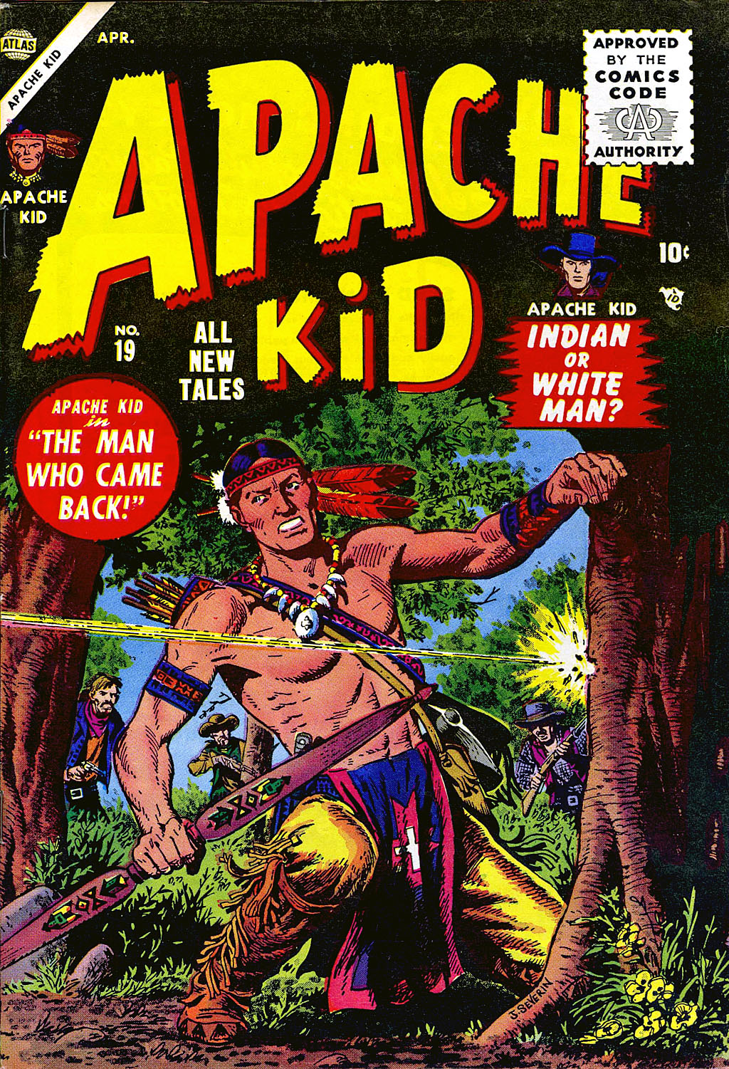 Read online Apache Kid comic -  Issue #19 - 1