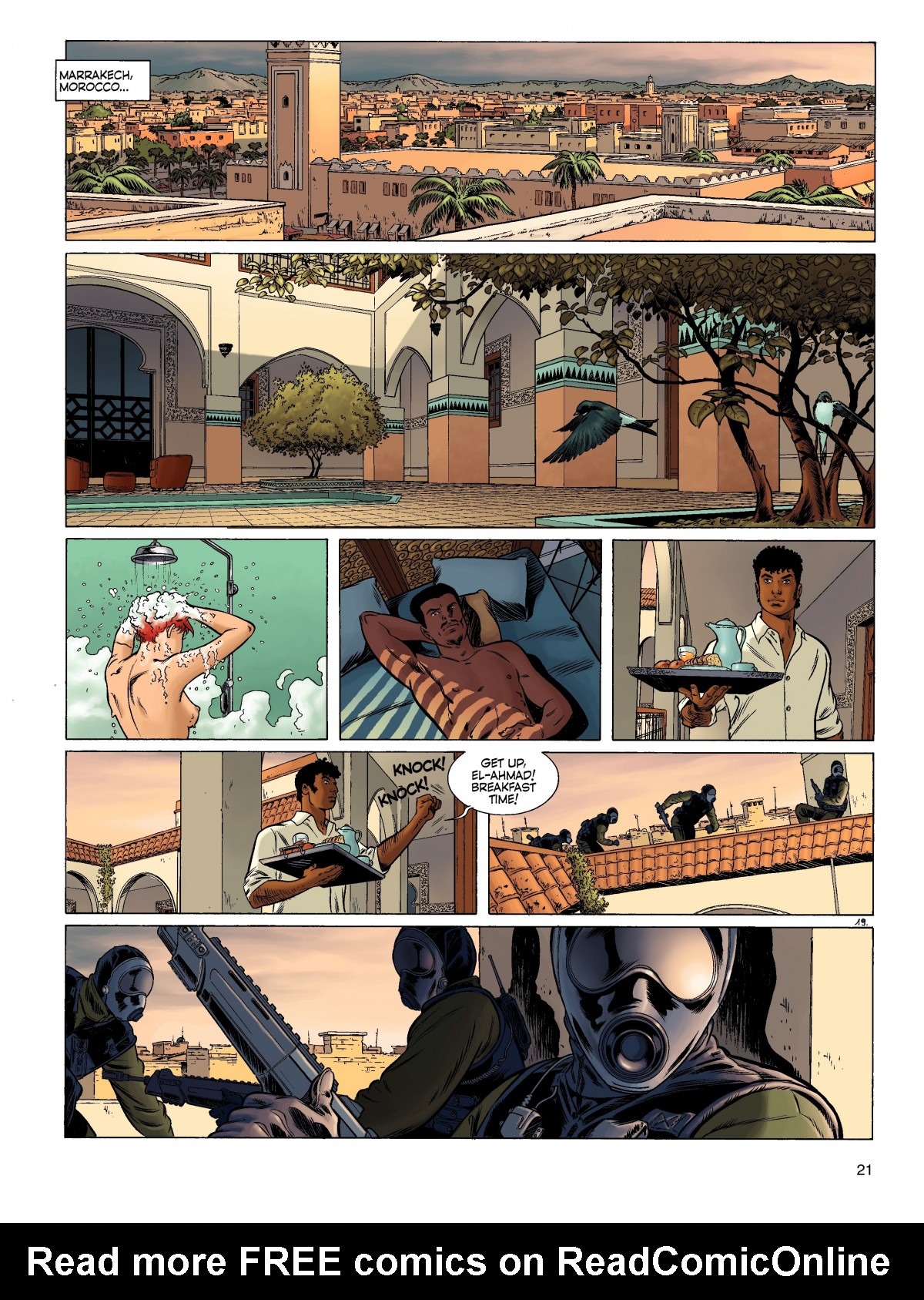 Read online Damocles comic -  Issue #2 - 21