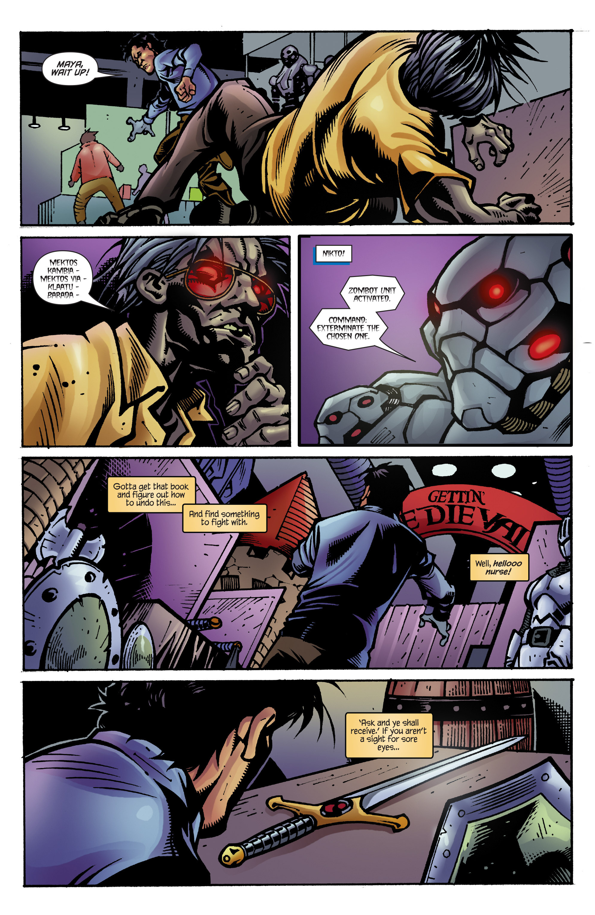 Read online Army of Darkness: Ash Saves Obama comic -  Issue #2 - 9