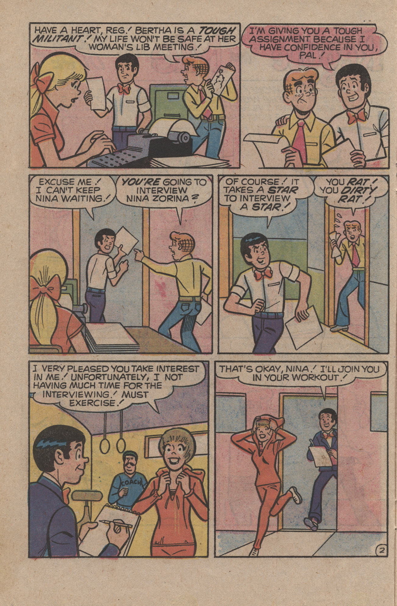 Read online Reggie and Me (1966) comic -  Issue #85 - 14
