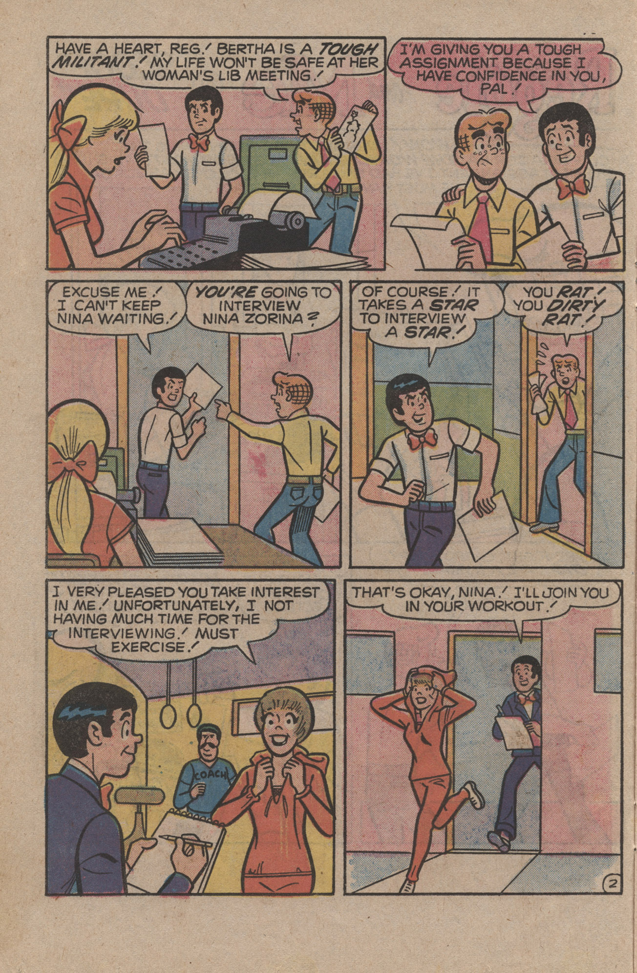 Read online Reggie and Me (1966) comic -  Issue #85 - 14