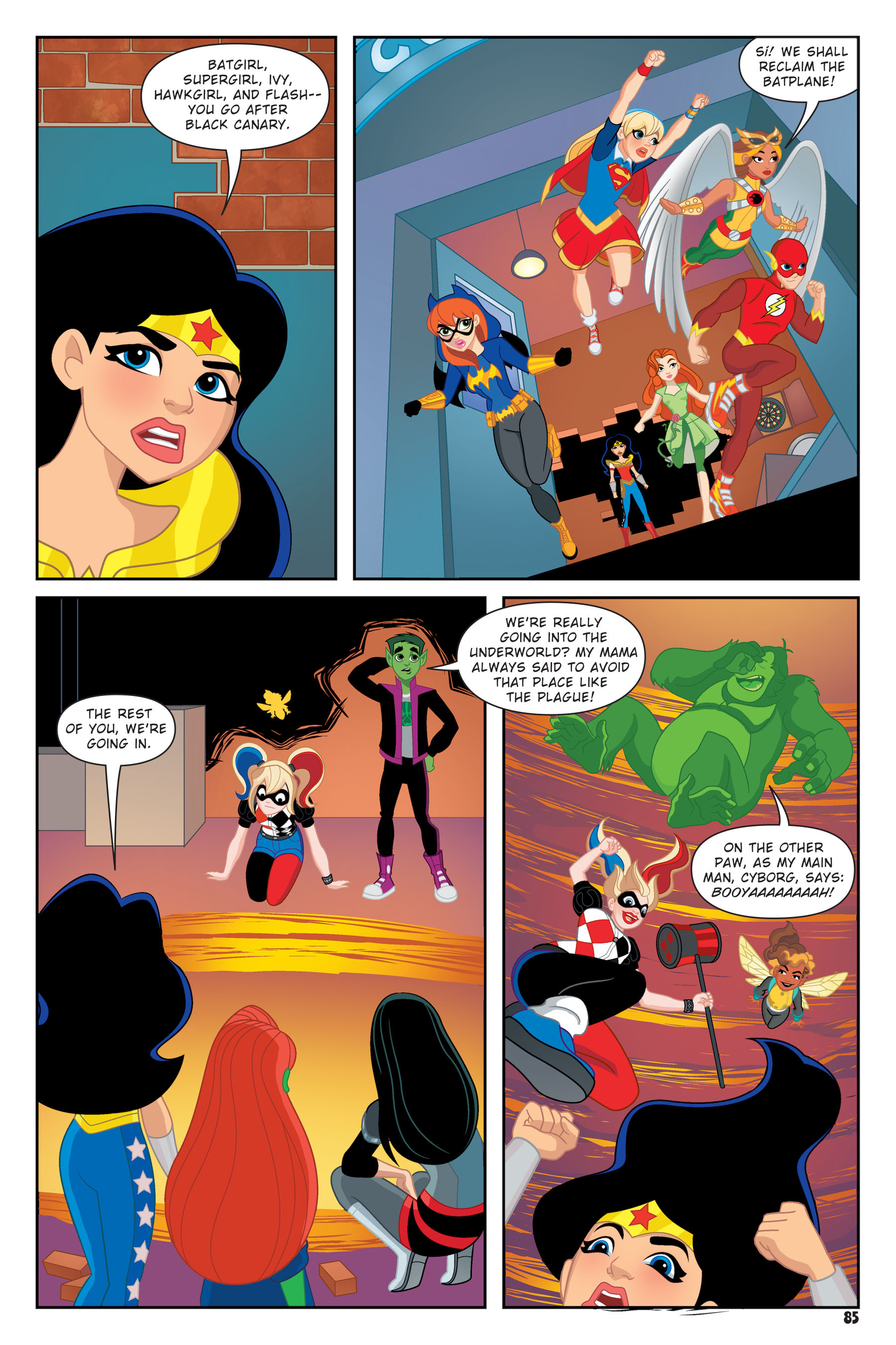 Read online DC Super Hero Girls: Hits and Myths comic -  Issue # Full - 82