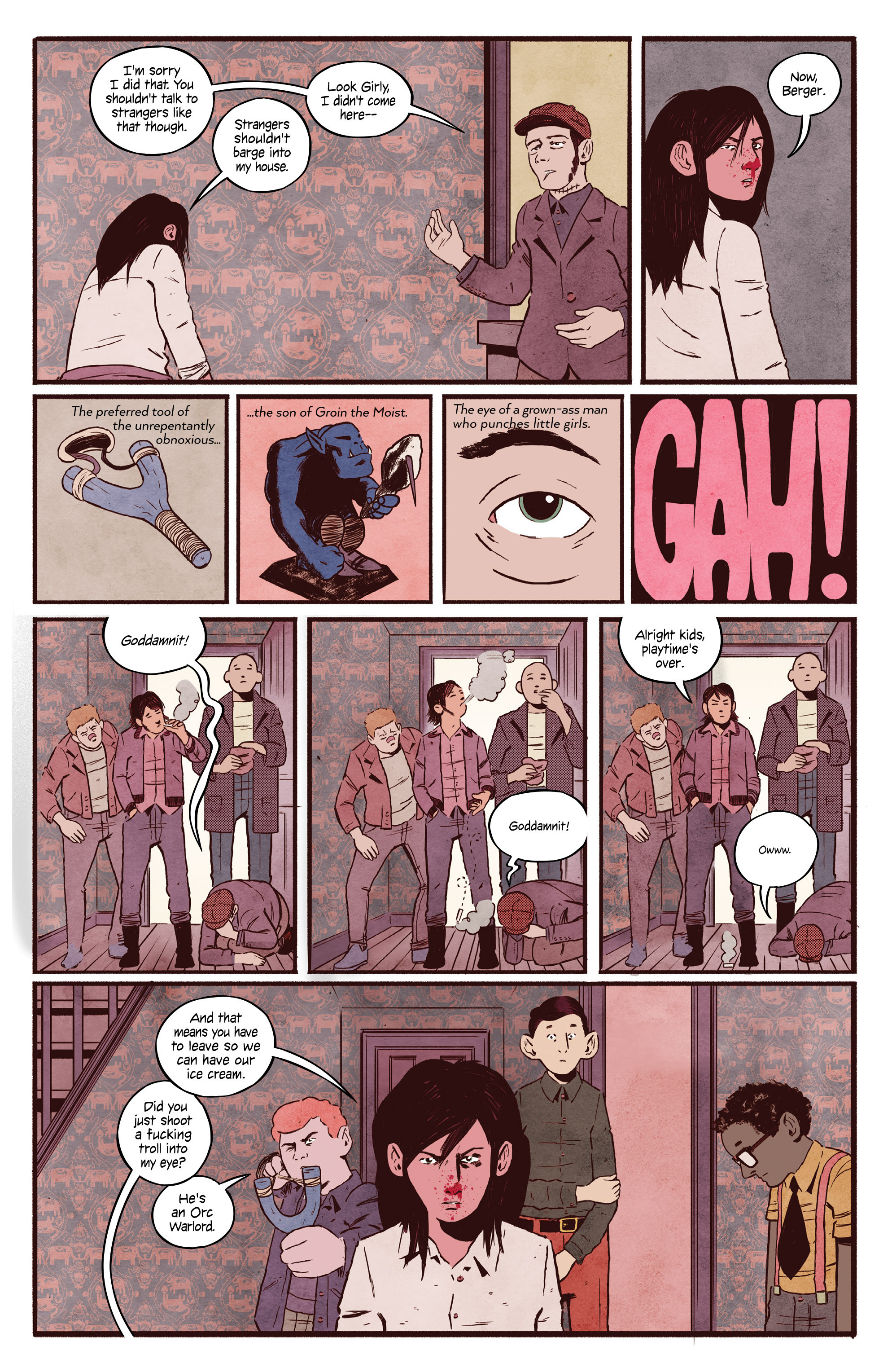 Read online 4 Kids Walk Into a Bank comic -  Issue #1 - 14