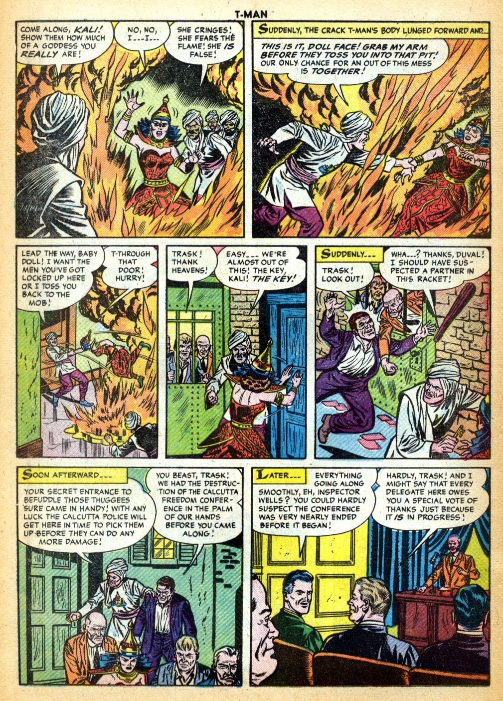 Read online T-Man: World Wide Trouble Shooter comic -  Issue #22 - 12