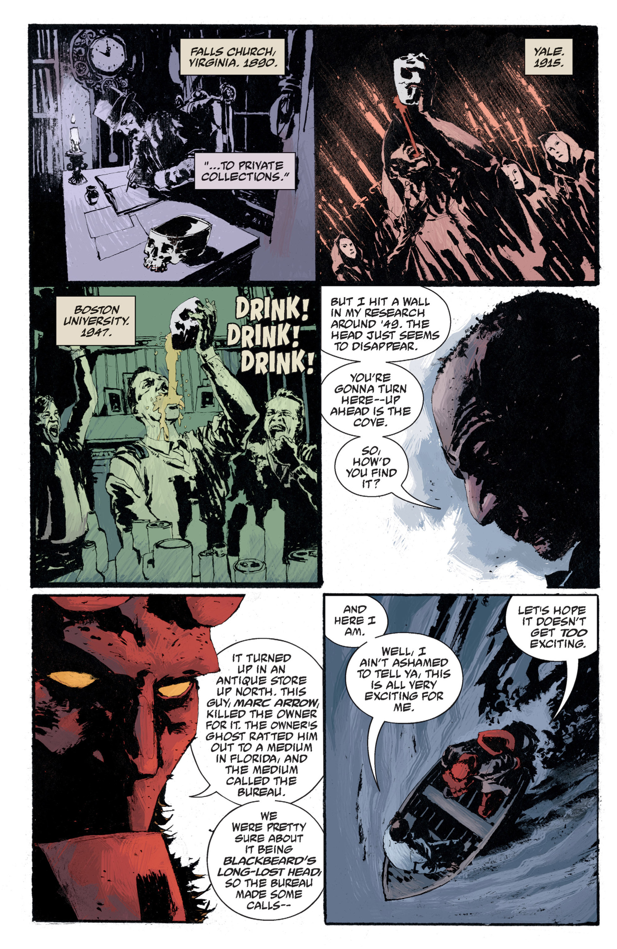 Read online Hellboy comic -  Issue #10 - 96