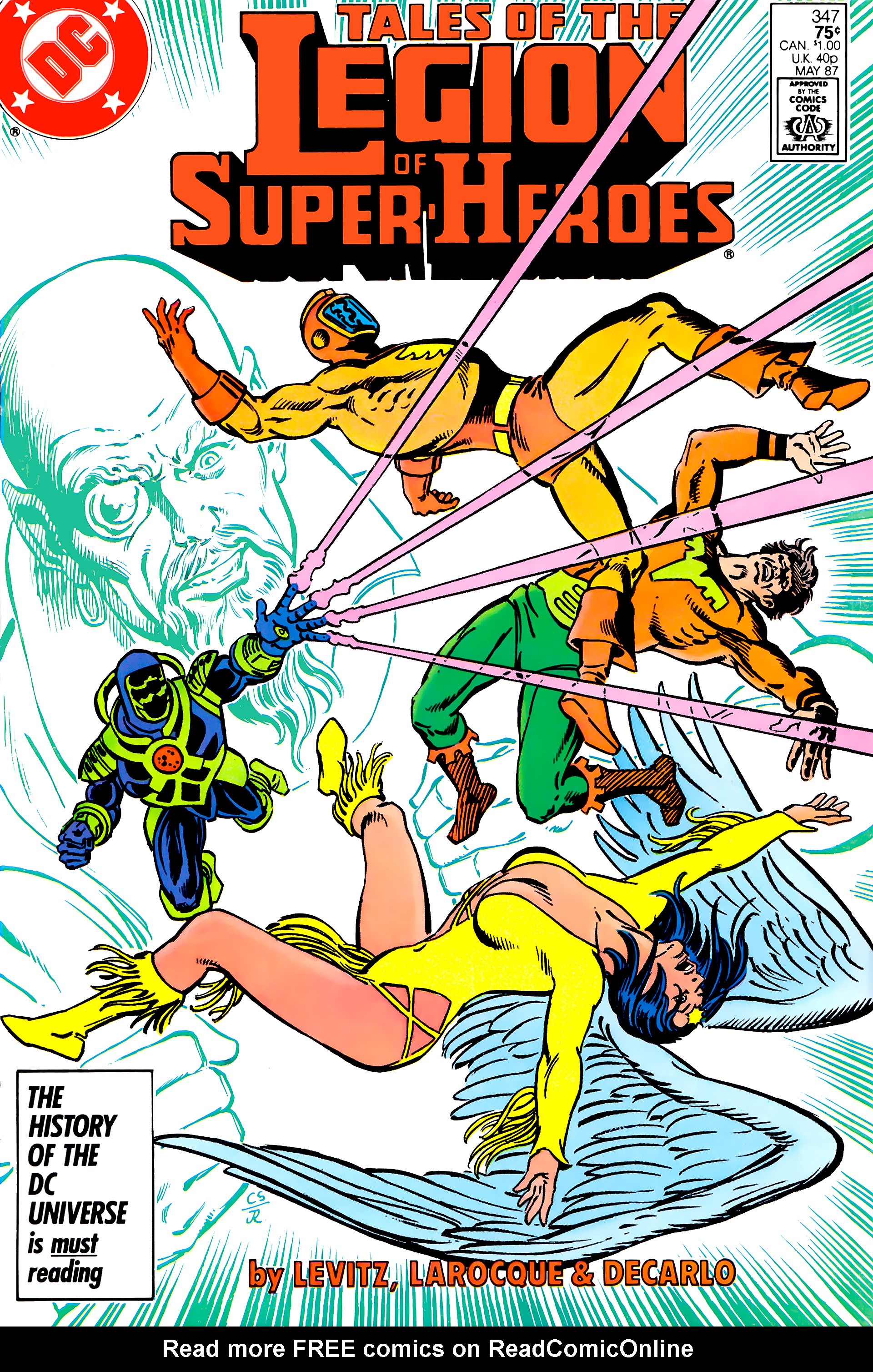 Read online Legion of Super-Heroes (1984) comic -  Issue #22 - 2