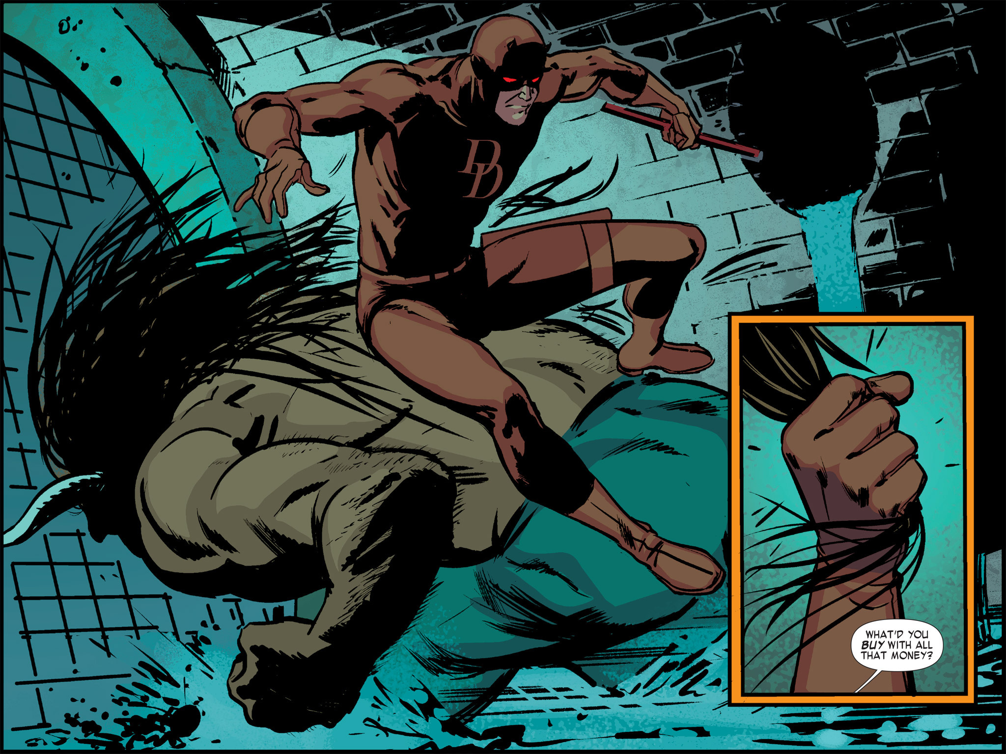 Read online Daredevil: Road Warrior (Infinite Comics) comic -  Issue #1 - 14