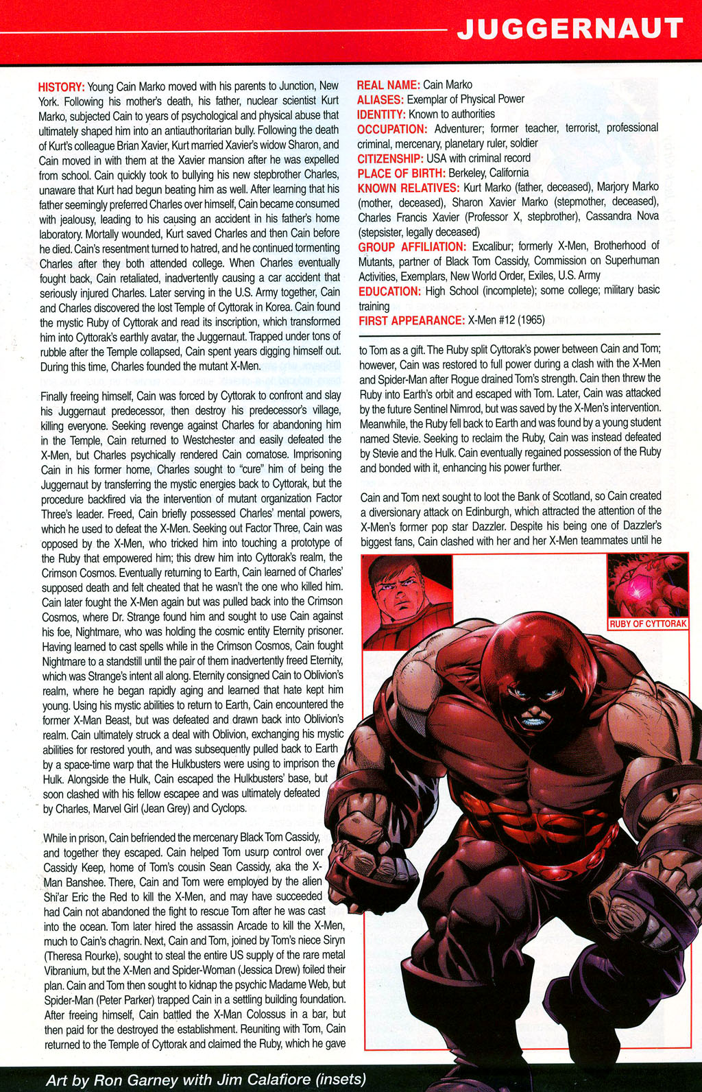 Read online All-New Official Handbook of the Marvel Universe A to Z: Update comic -  Issue #3 - 25