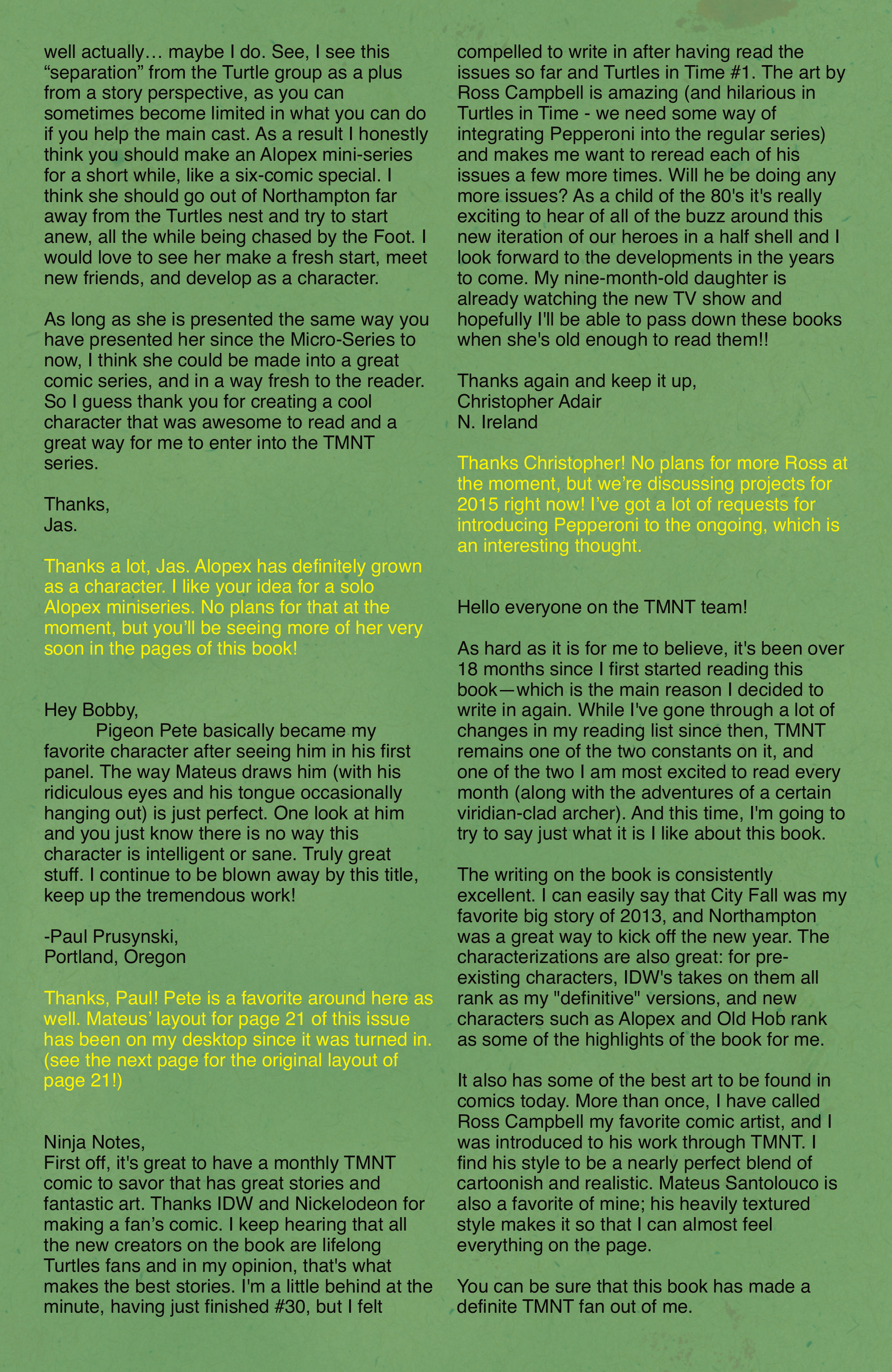 Read online Teenage Mutant Ninja Turtles (2011) comic -  Issue #38 - 29