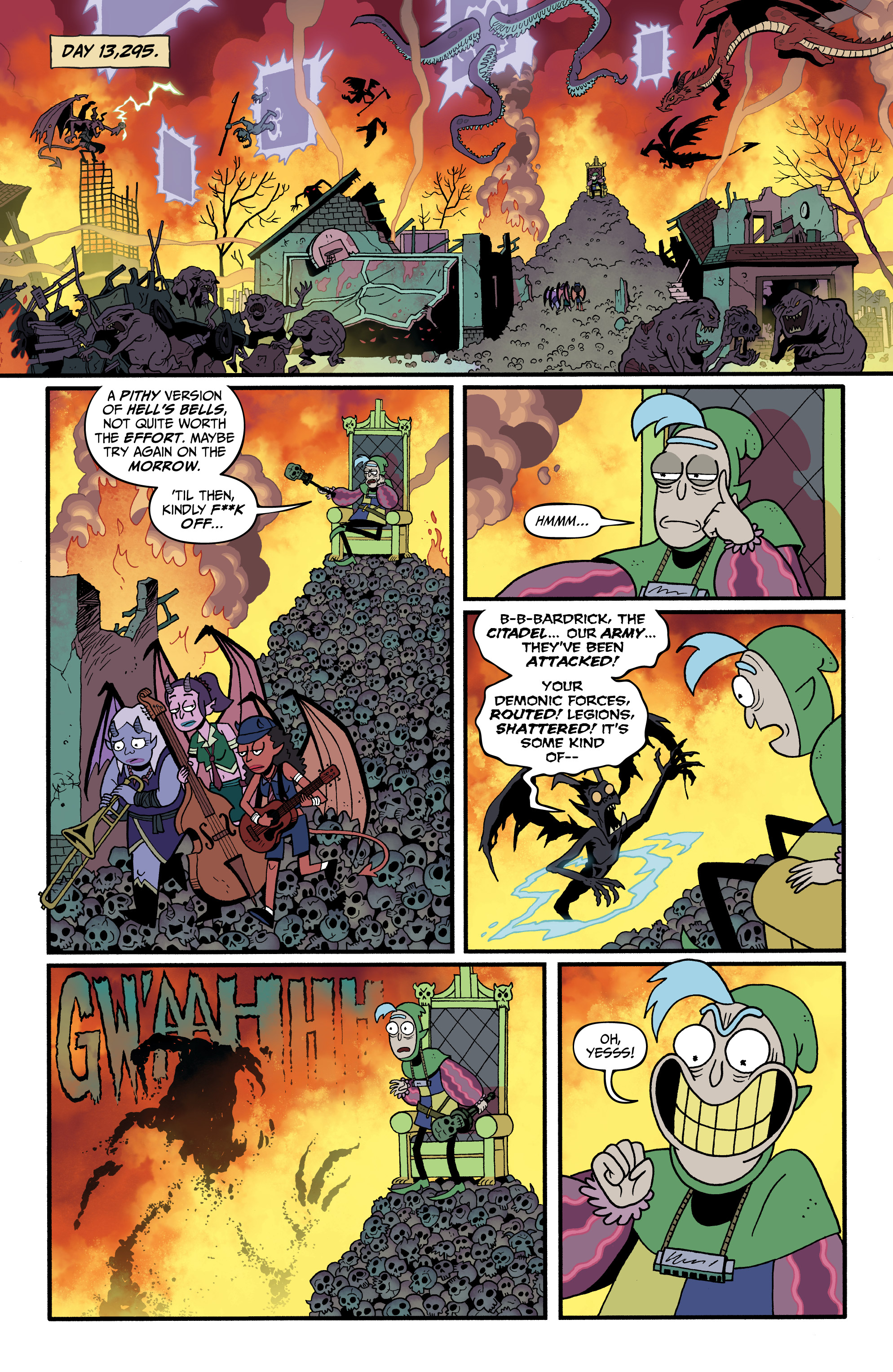 Read online Rick and Morty vs. Dungeons & Dragons II: Painscape comic -  Issue #4 - 13