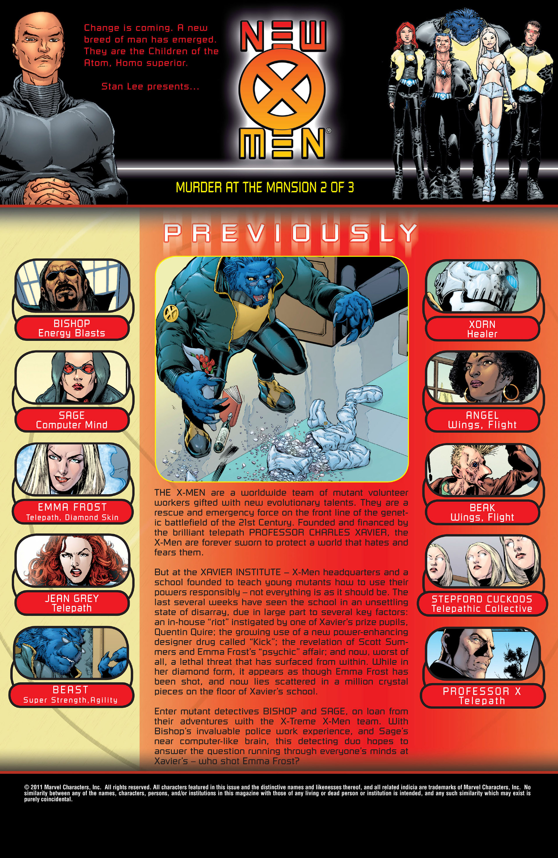 Read online New X-Men (2001) comic -  Issue #140 - 2