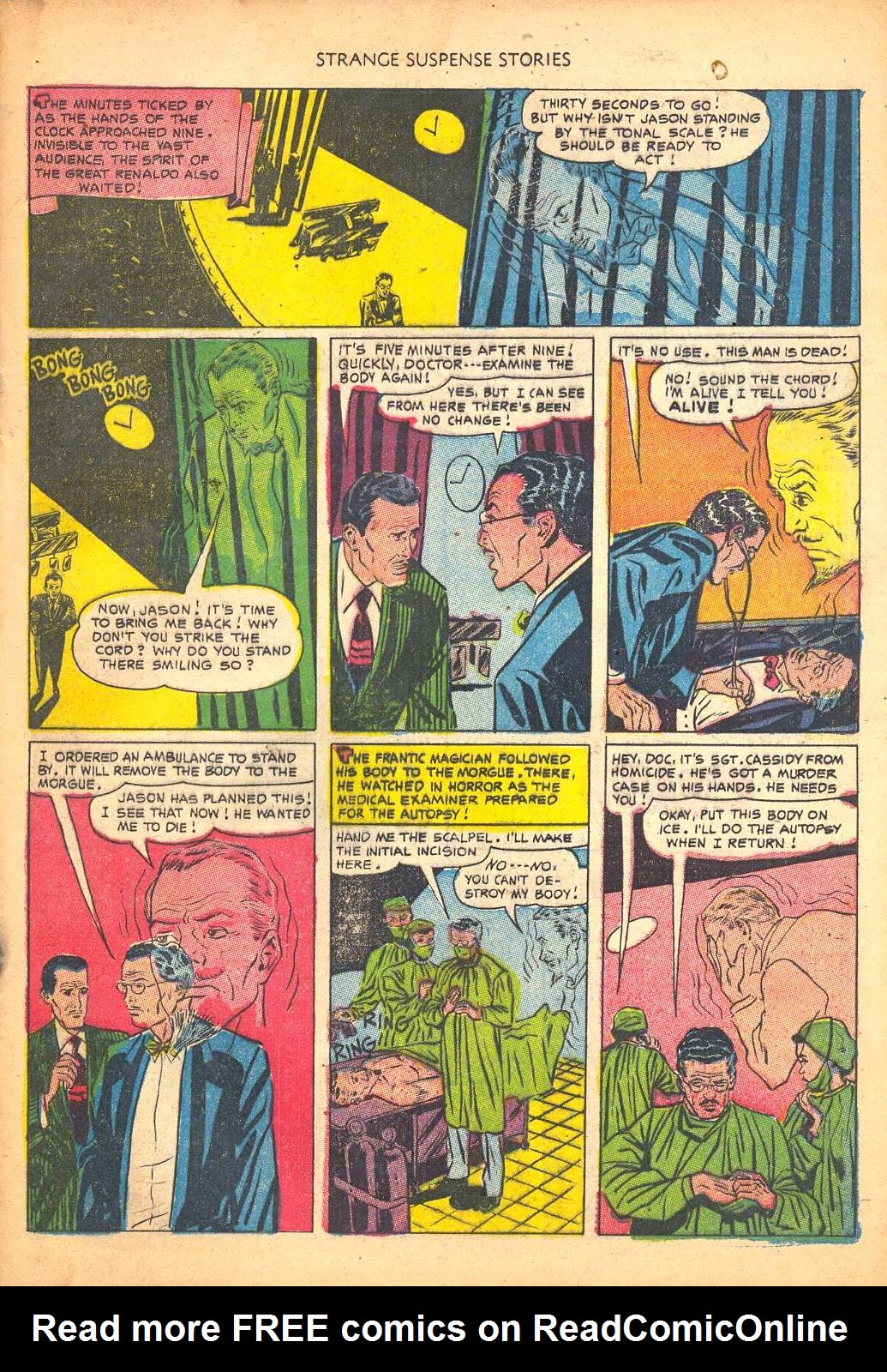 Read online Strange Suspense Stories (1952) comic -  Issue #4 - 21