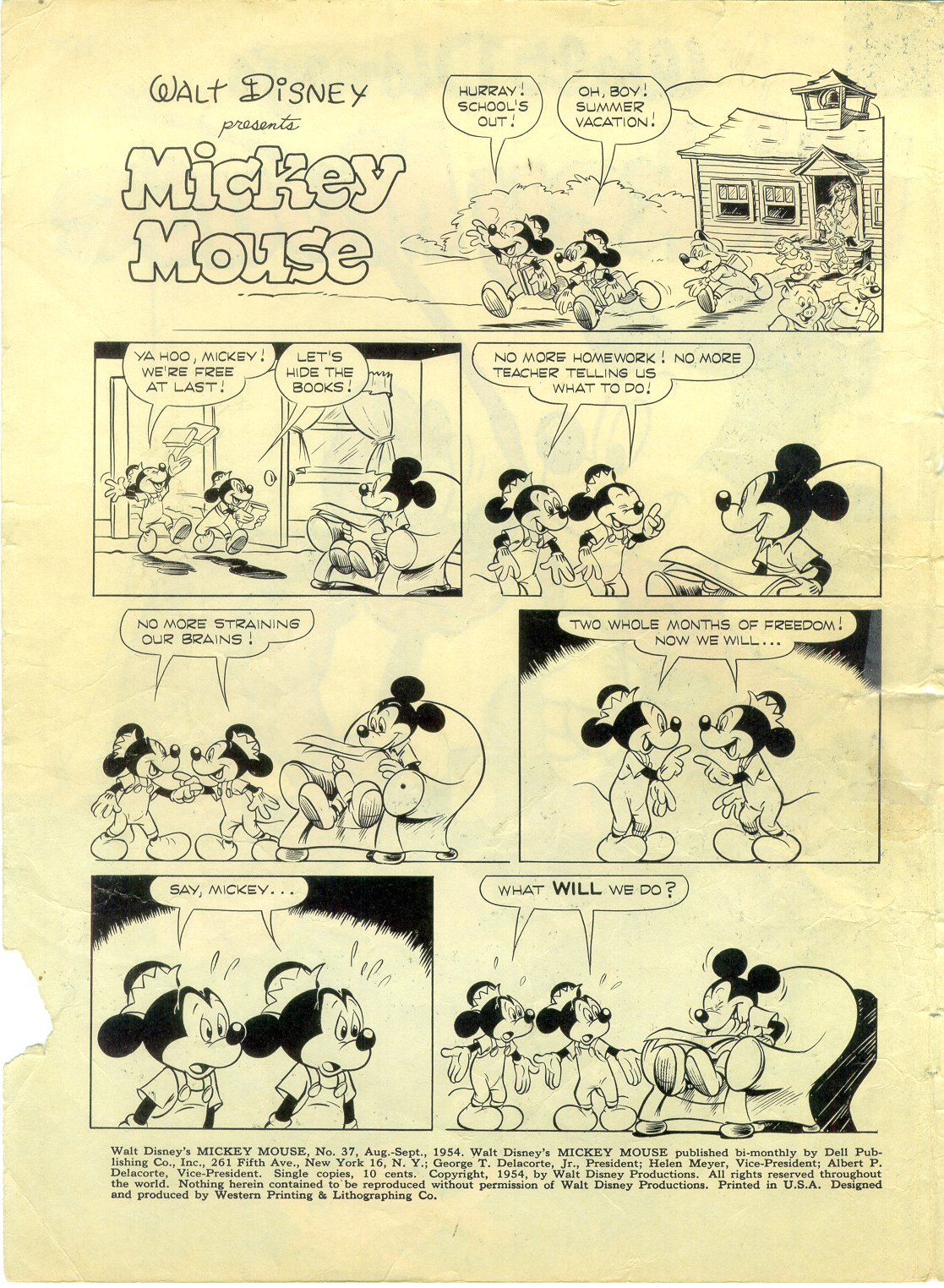 Read online Walt Disney's Mickey Mouse comic -  Issue #37 - 2