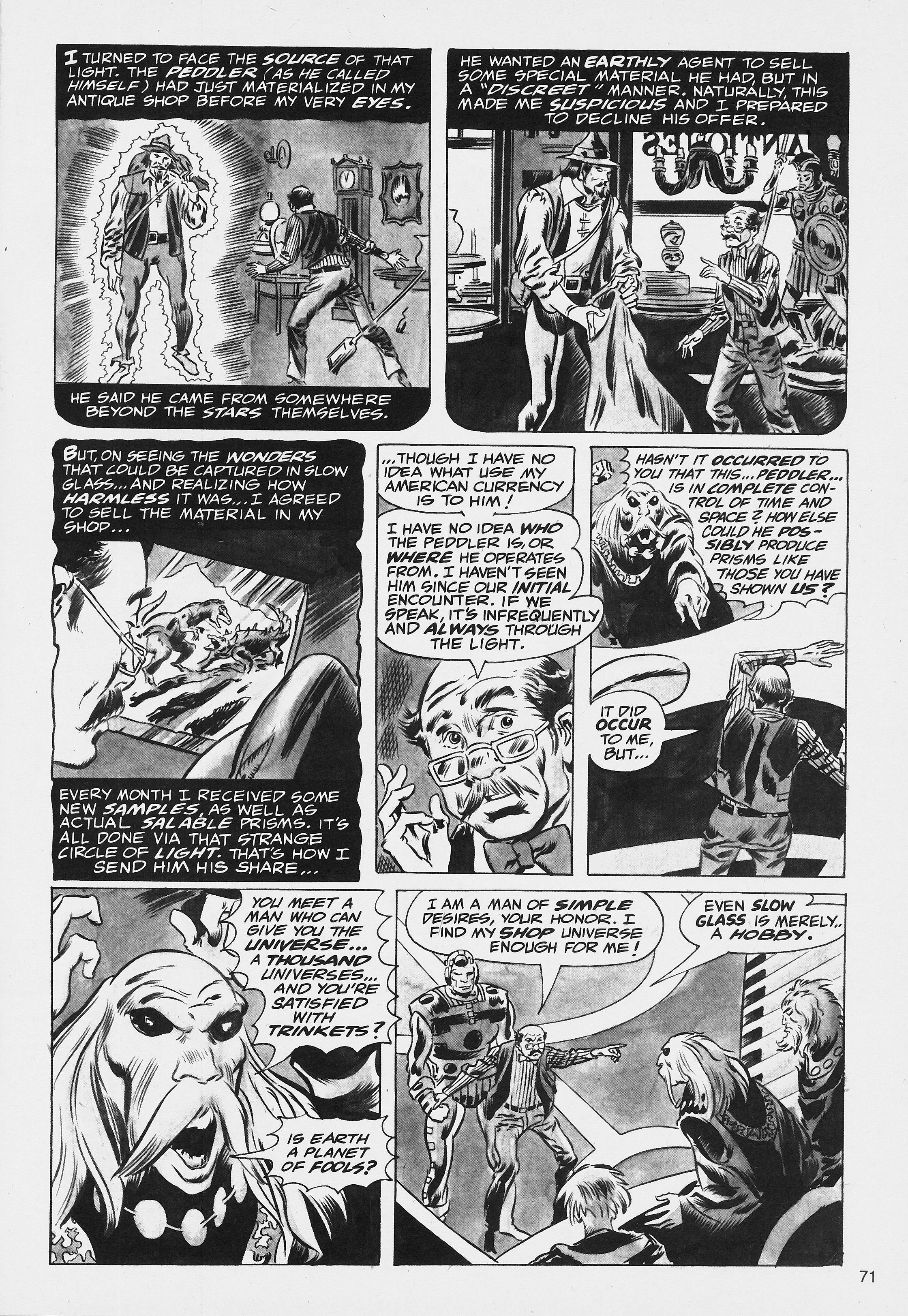 Read online Unknown Worlds of Science Fiction comic -  Issue #4 - 71