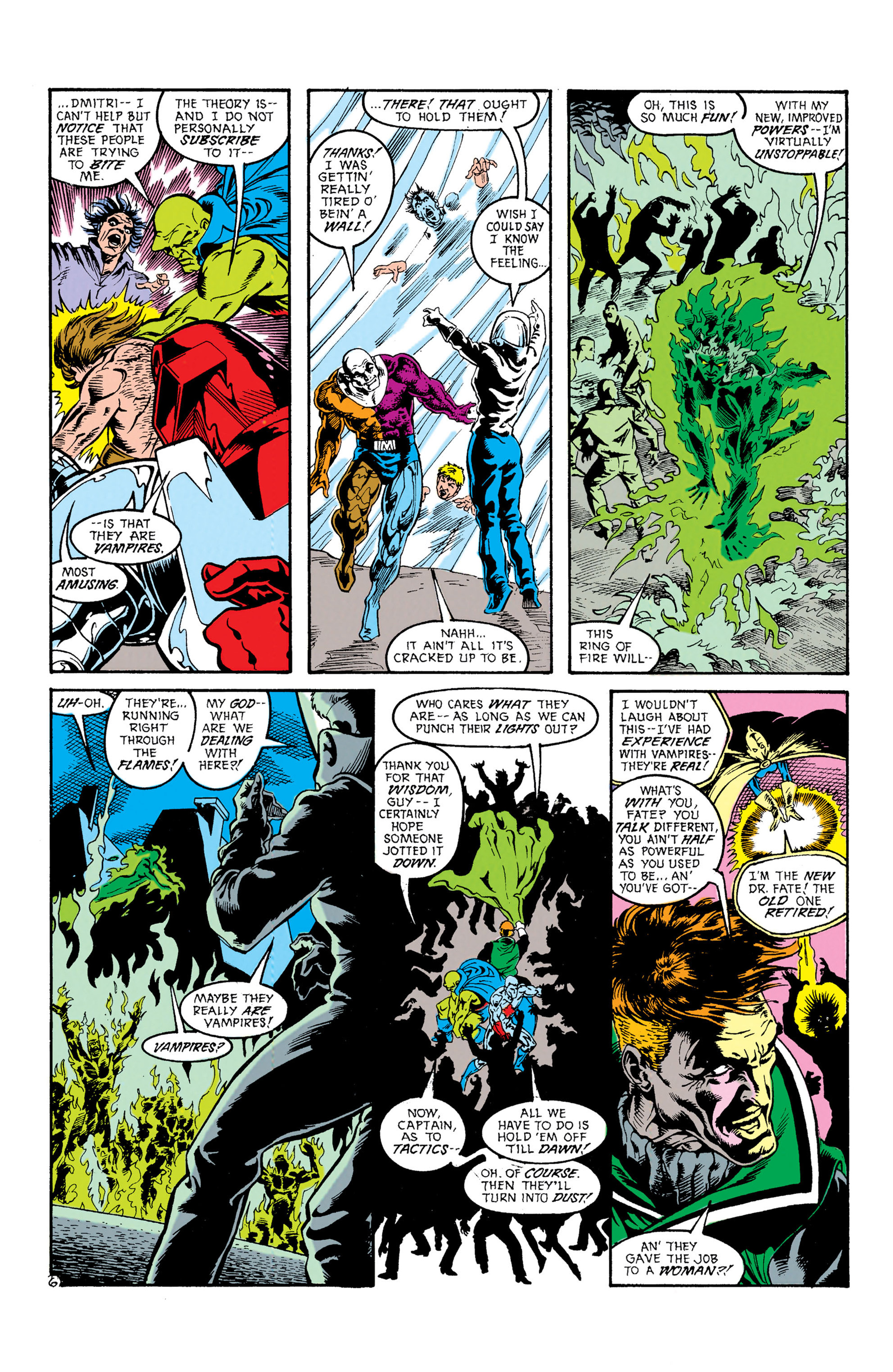 Read online Justice League Europe comic -  Issue #7 - 7