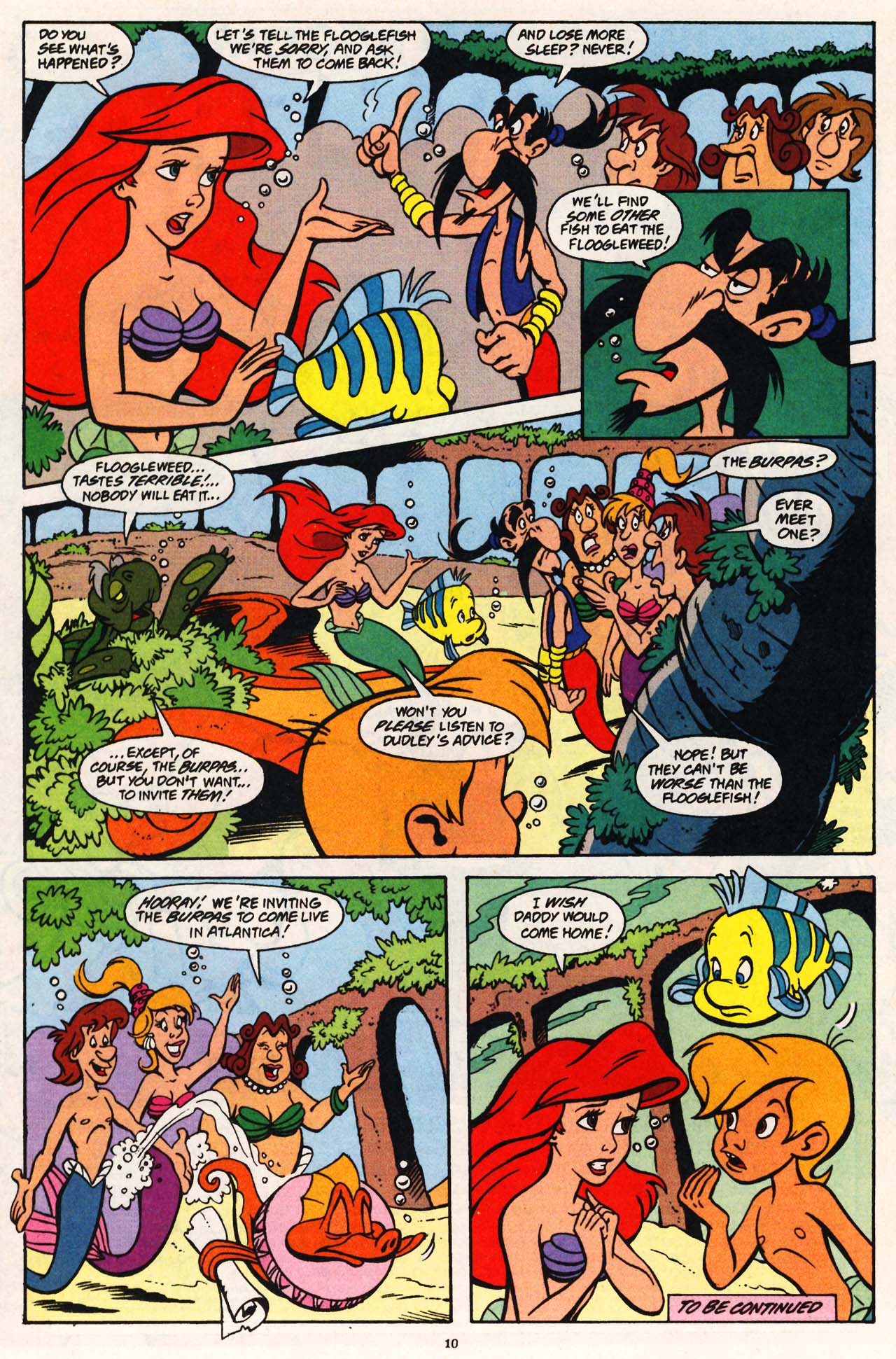 Read online Disney's The Little Mermaid comic -  Issue #7 - 12