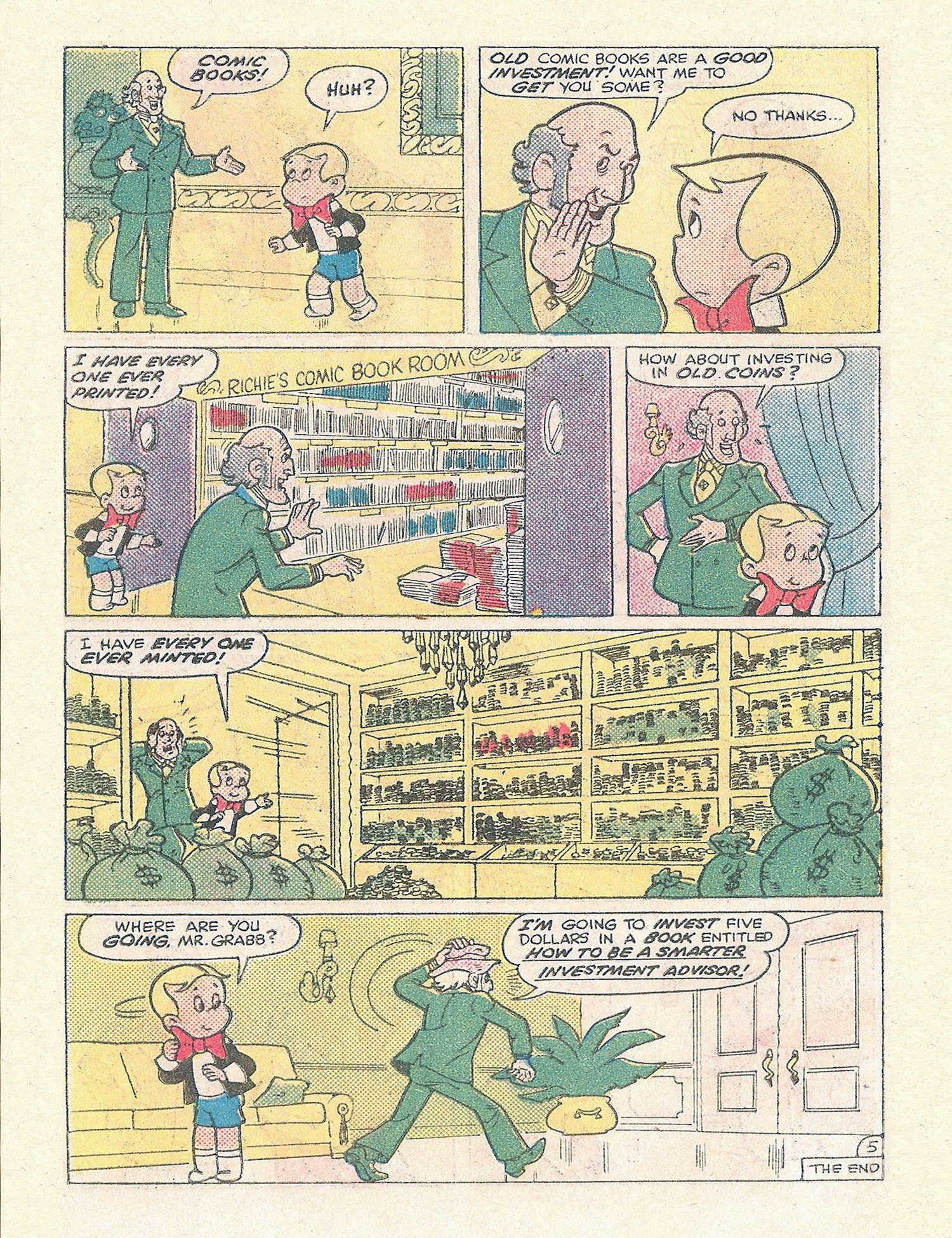 Read online Richie Rich Digest Stories comic -  Issue #13 - 42